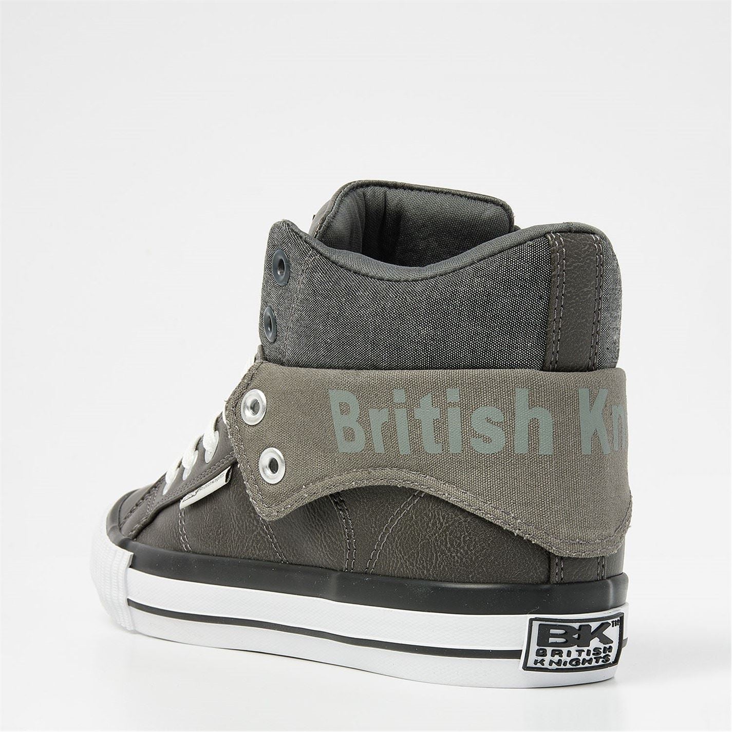 British Knights Roco Fold Pu High Tops Juniors