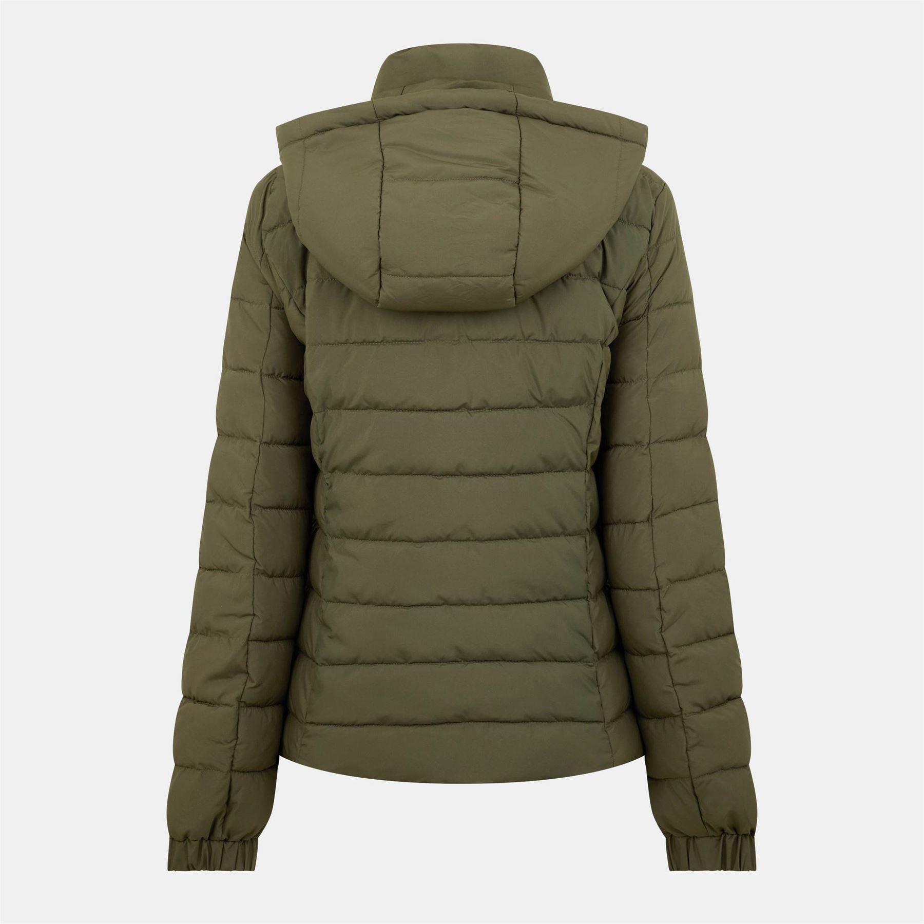 Jack Wills Luna Water Resistant Wind Resistant Detachable Hood Short Puffer Jacket