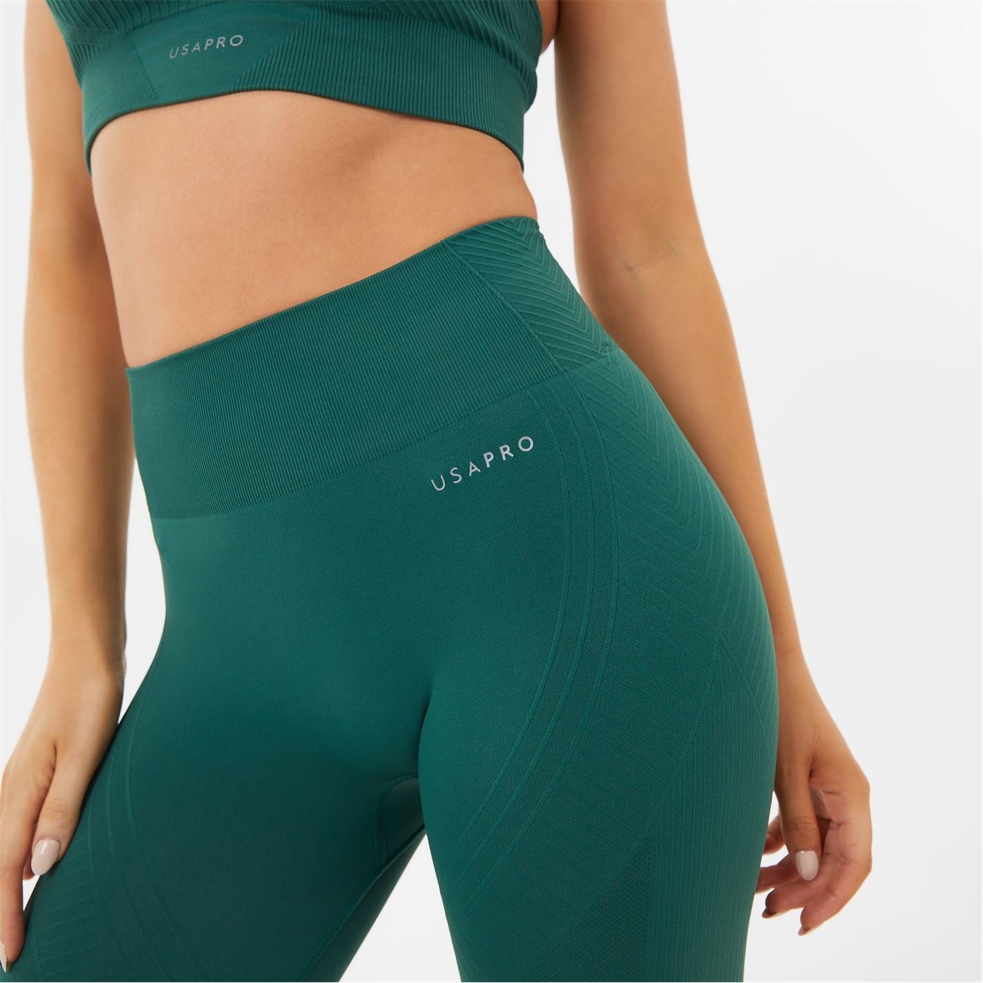 USA Pro Seamless Capri Cropped Leggings