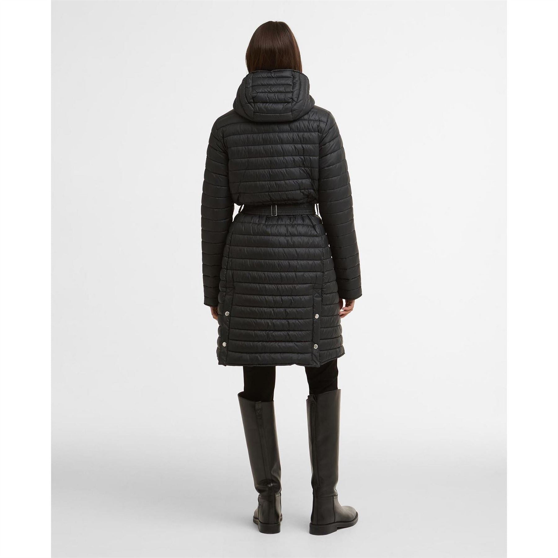 Barbour International Longline Jada Puffer Jacket