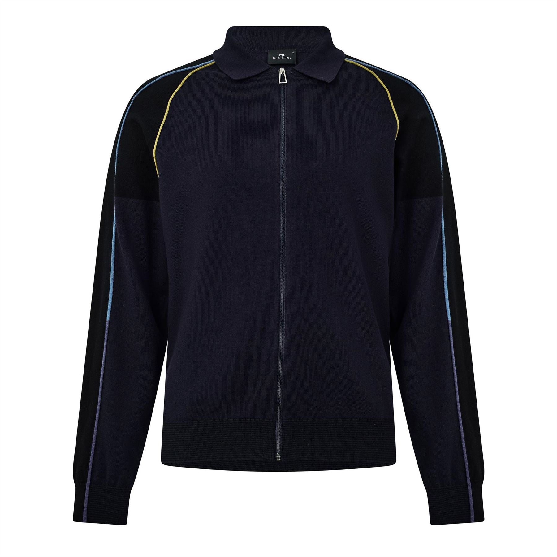PS Paul Smith Merino V Neck Long Sleeve Cardigan