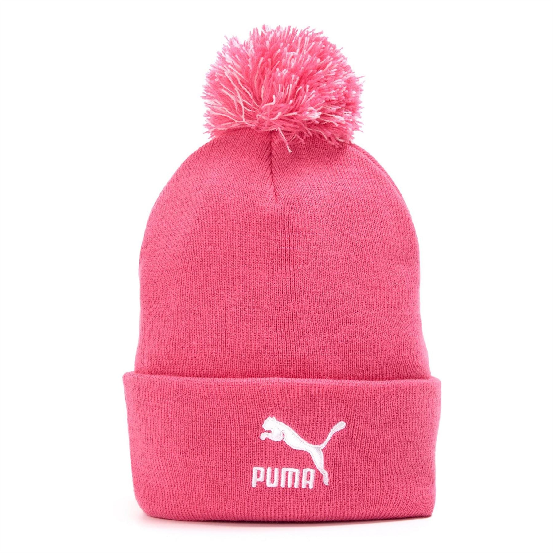 Puma (16) Ls Core Knit Pom Pom Beanie Mens