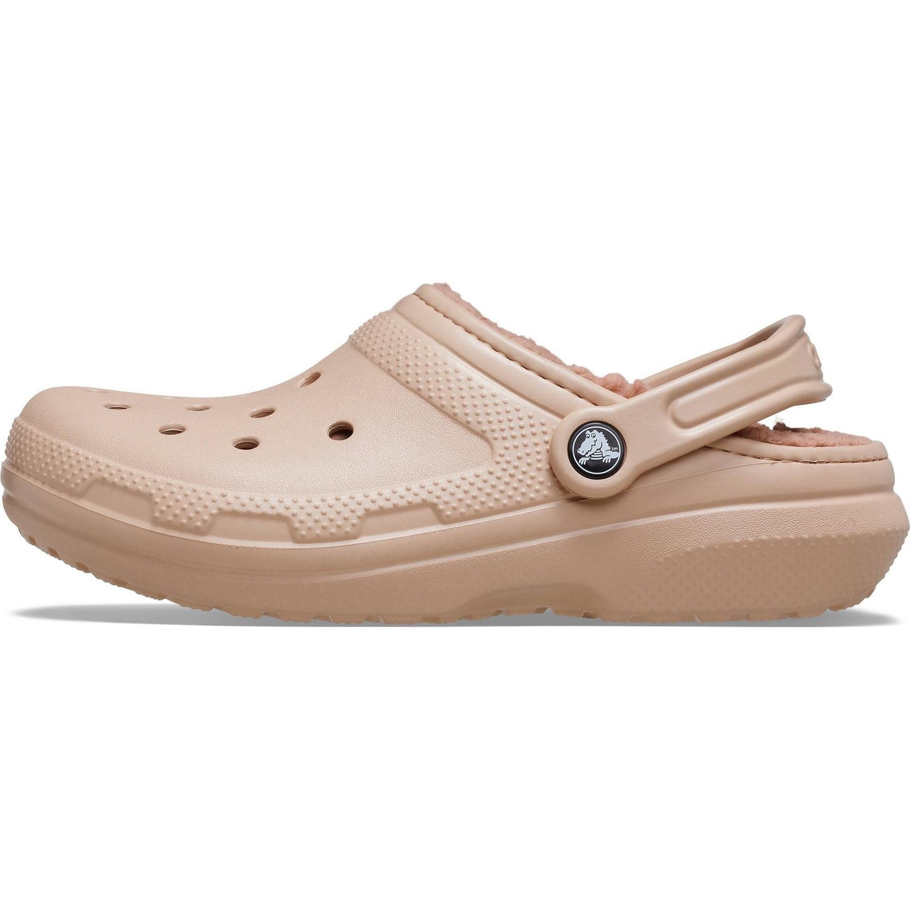 Crocs Lined Shuv Clogs with Perforated Toe