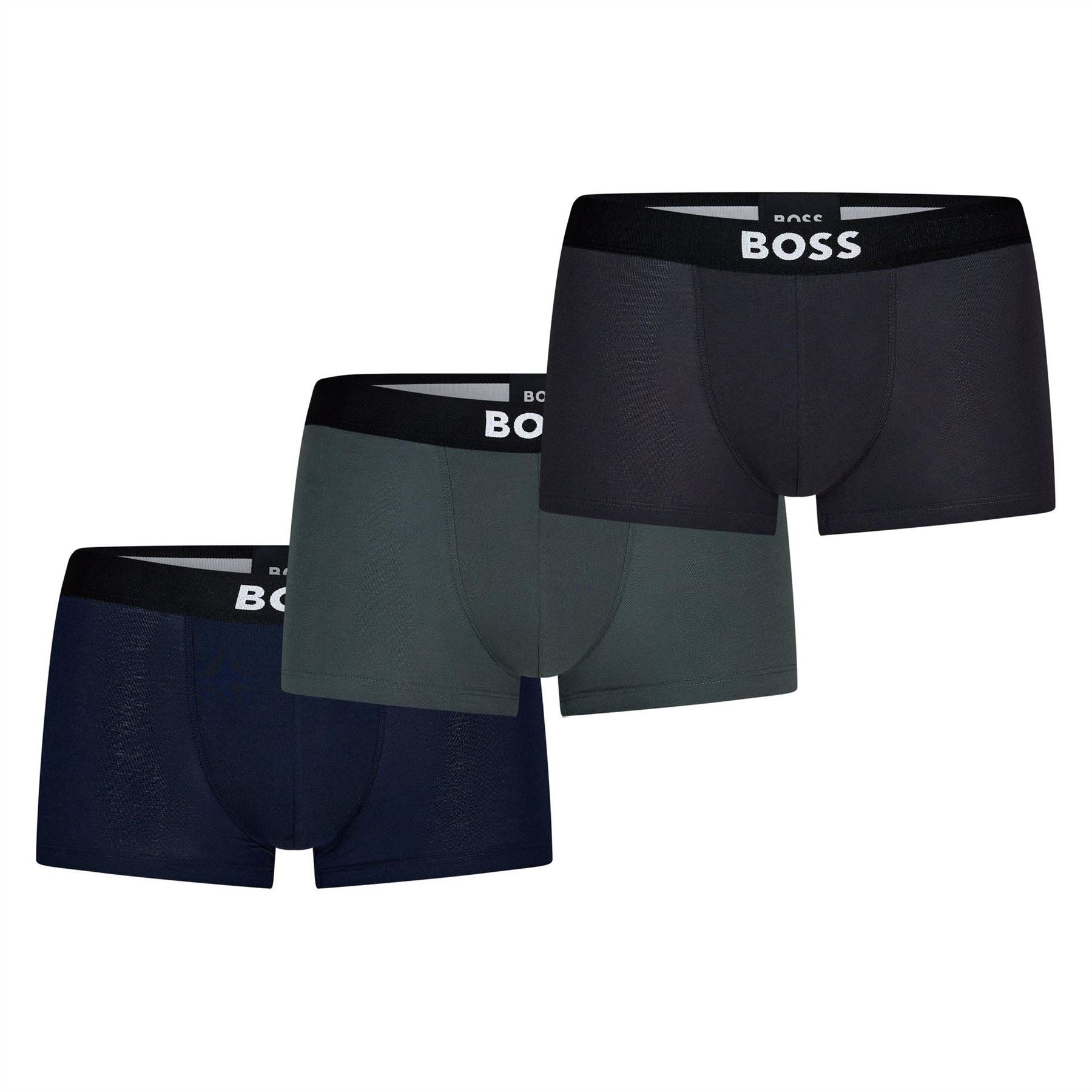 Boss Pack Of Logo Waistband Boxer Briefs