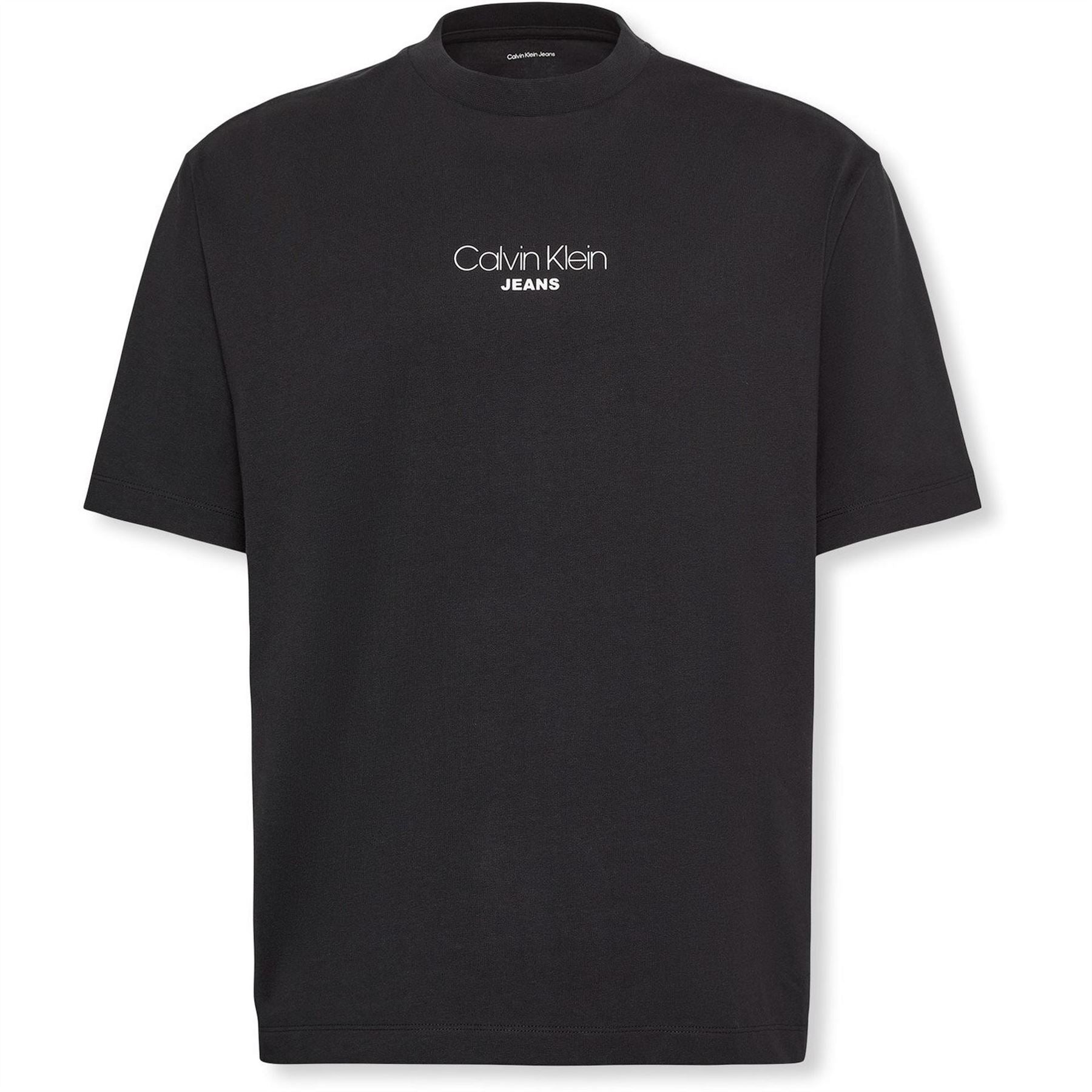 Calvin Klein Jeans Regular Fit Crew Neck Short Sleeve Jersey T-Shirt