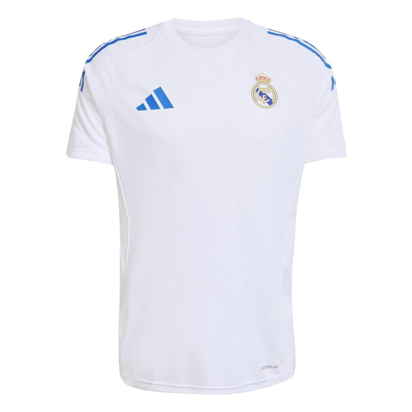 adidas Mens Real Madrid Training Shirt 2025 2026