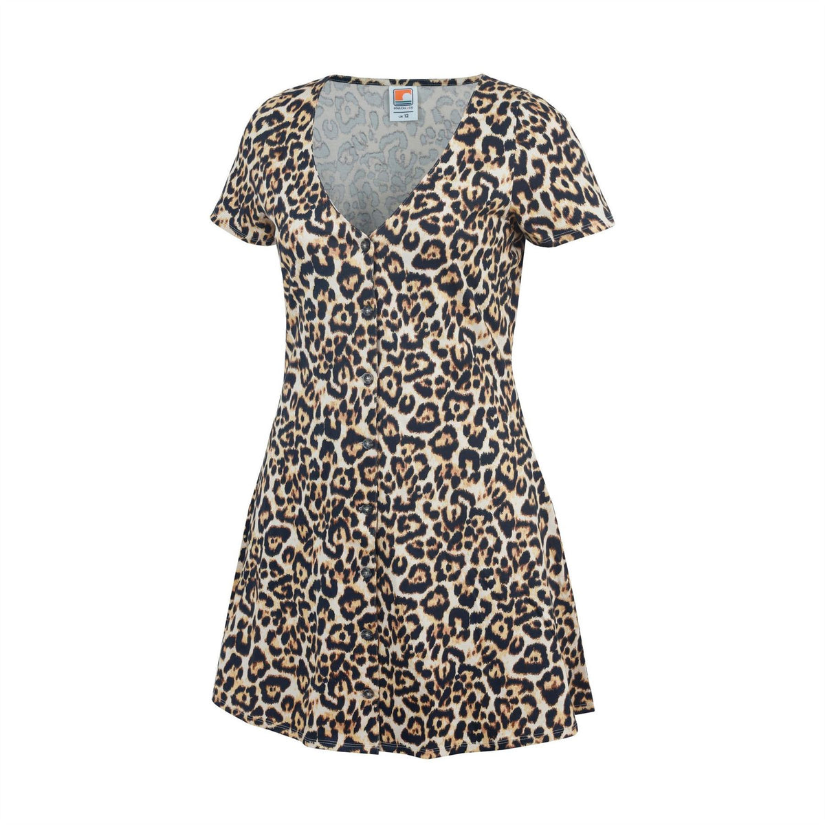 SoulCal Up V-Neck Mini A-Line Dress