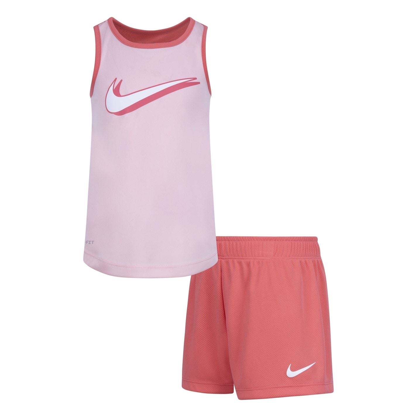Nike Large Genie Crew Neck Sleeveless Tank and Short Set