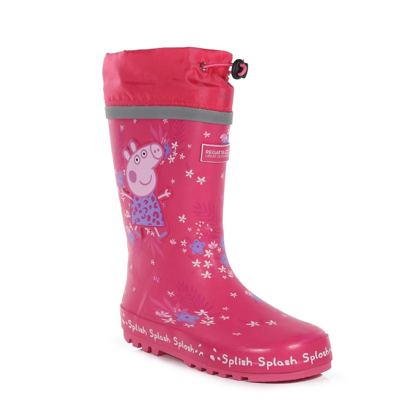 Regatta Splash Graphic Print Wellington Boots