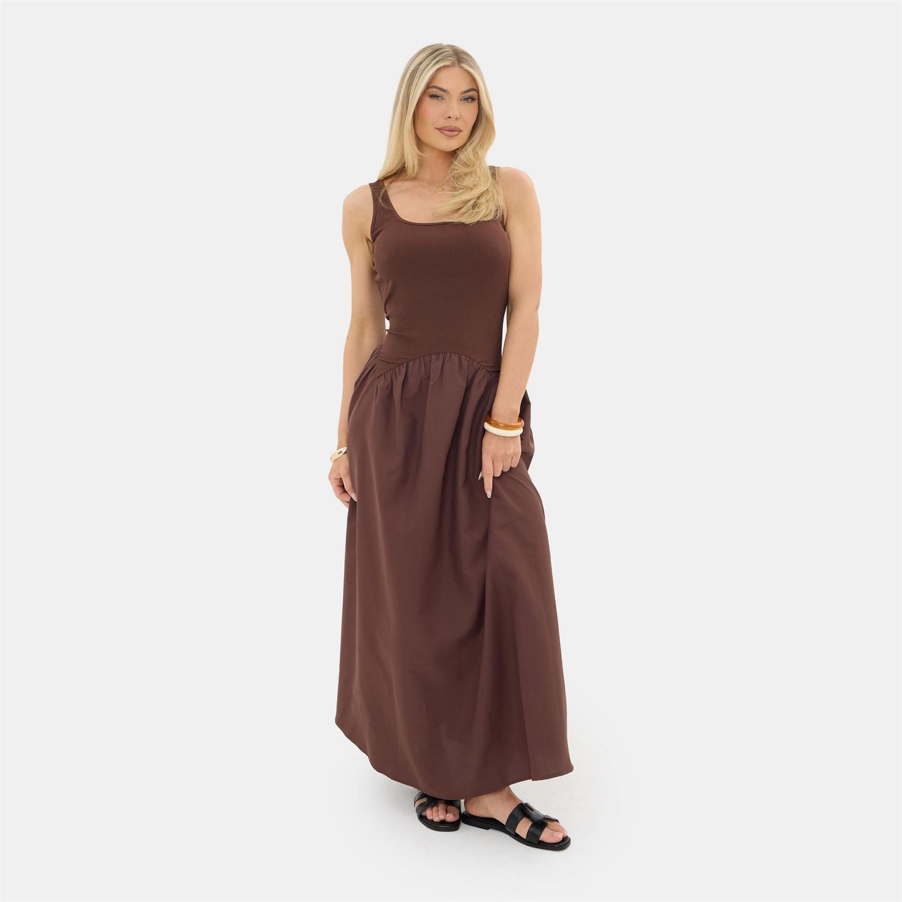 I Saw It First Woven Maxi Dress