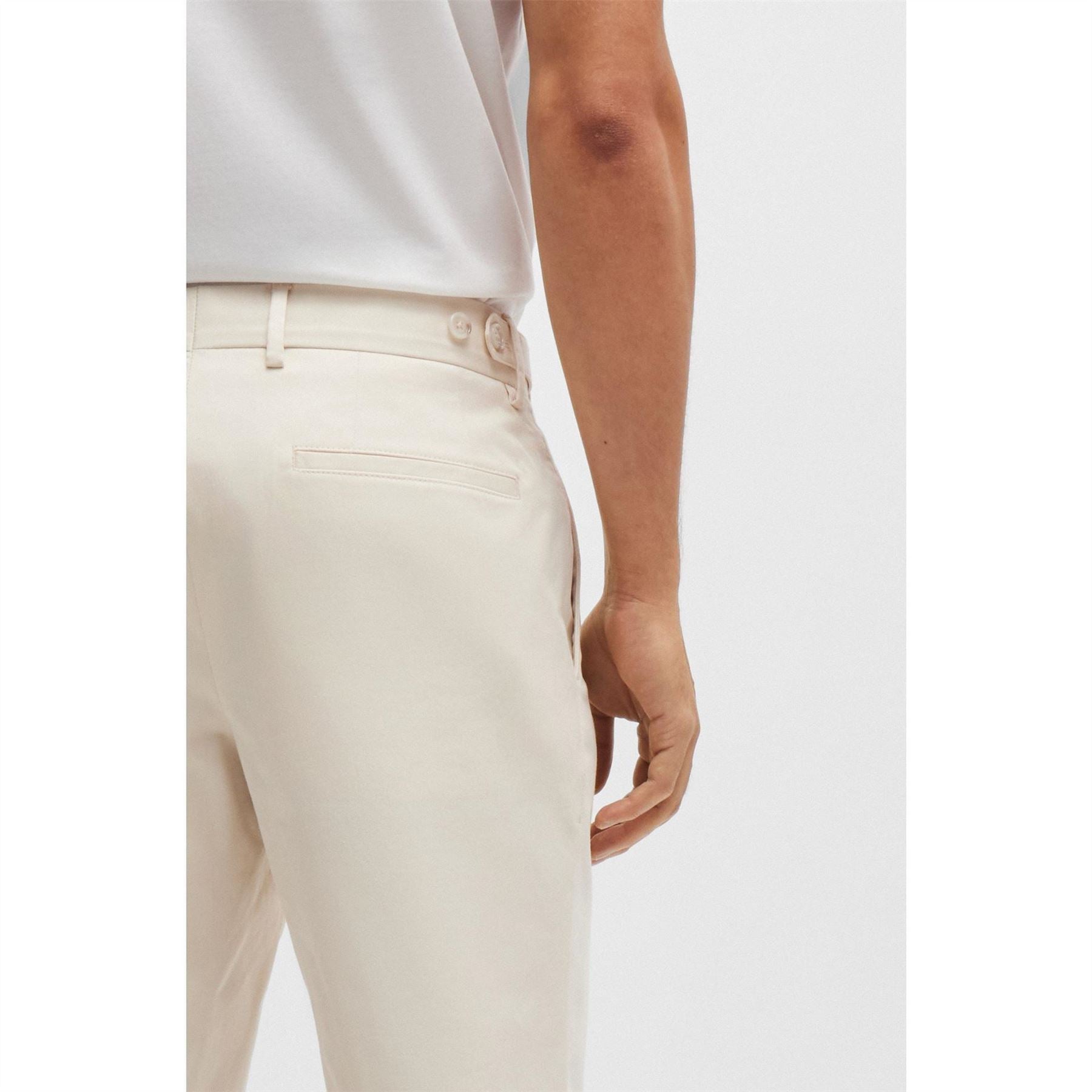 Boss C Genius Dtl 243f Tailored Fit Straight Leg Trousers
