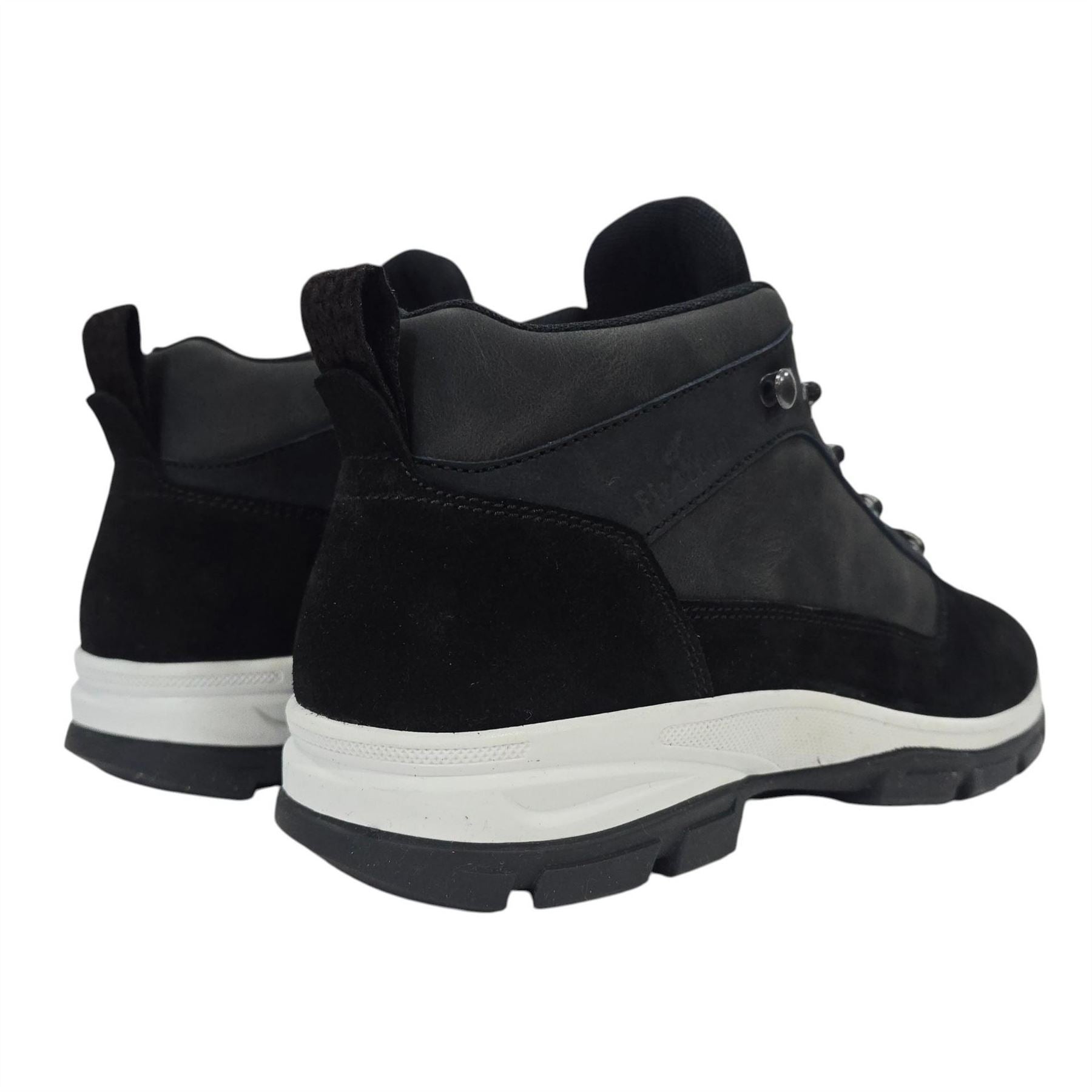 Firetrap Delia Premium Leather Ankle Lace Up Hiker Rugged Boots