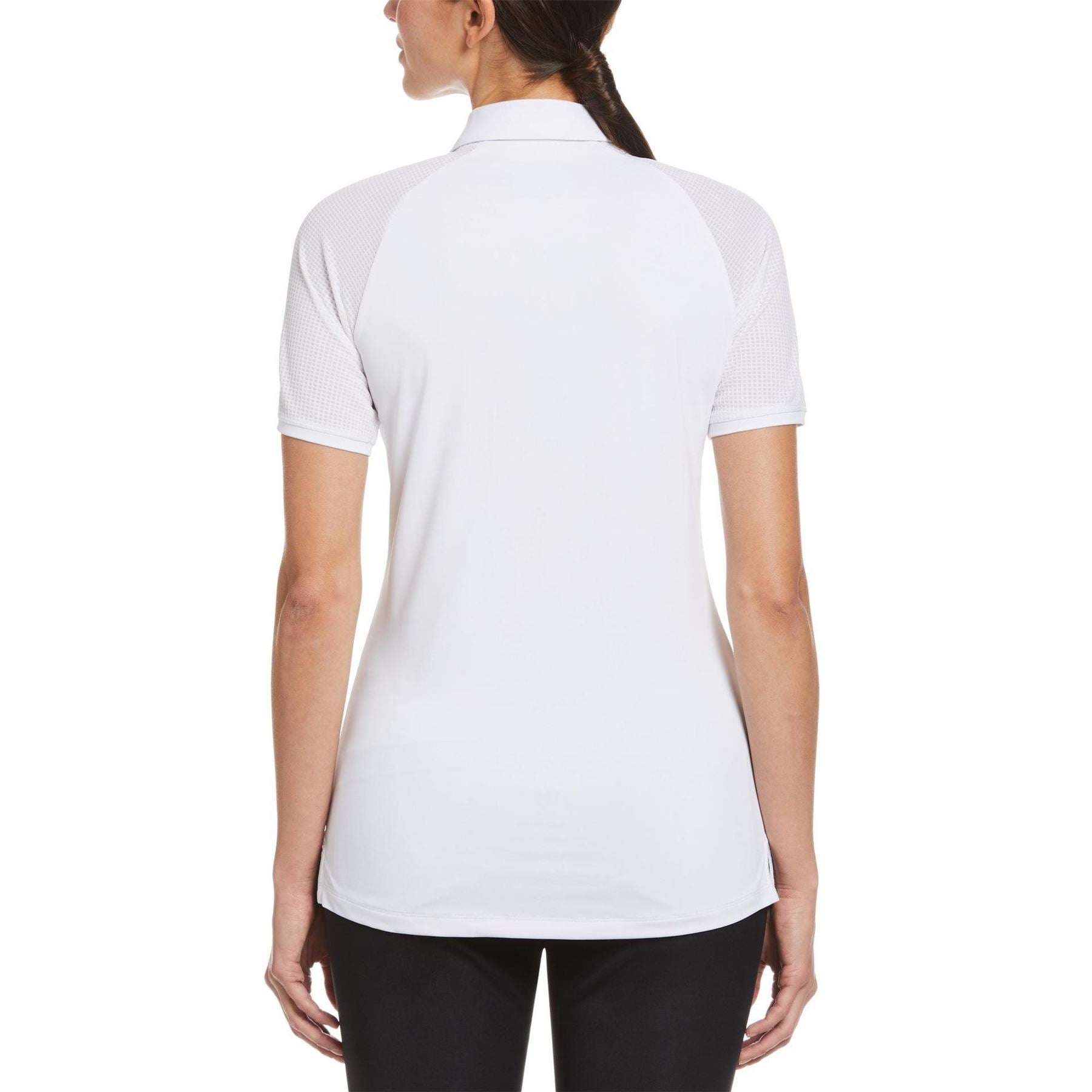 Original Penguin Zipped Asymmetrical Short Sleeve Performance T-Shirt