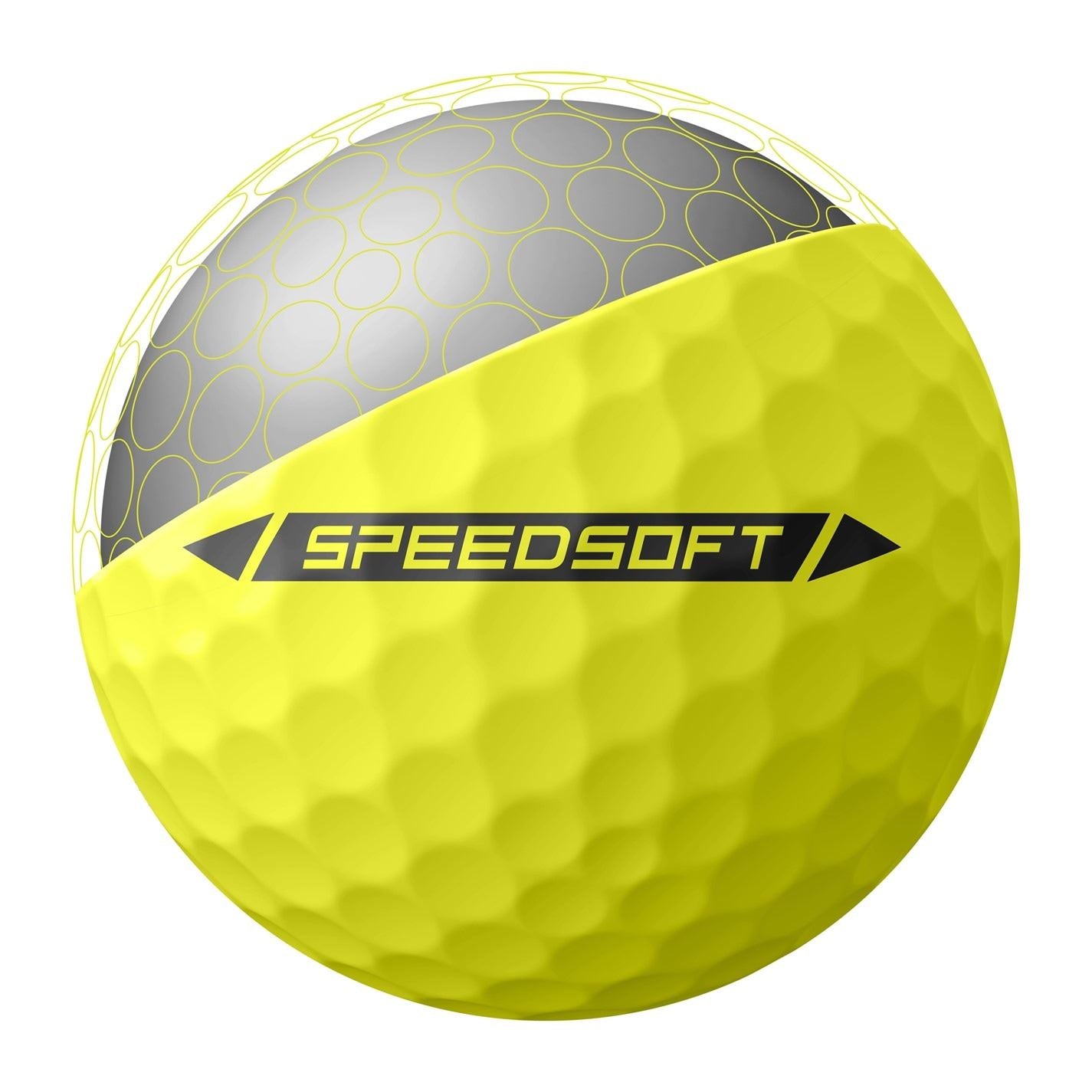 TaylorMade Speedsoft Lettering Golf Balls
