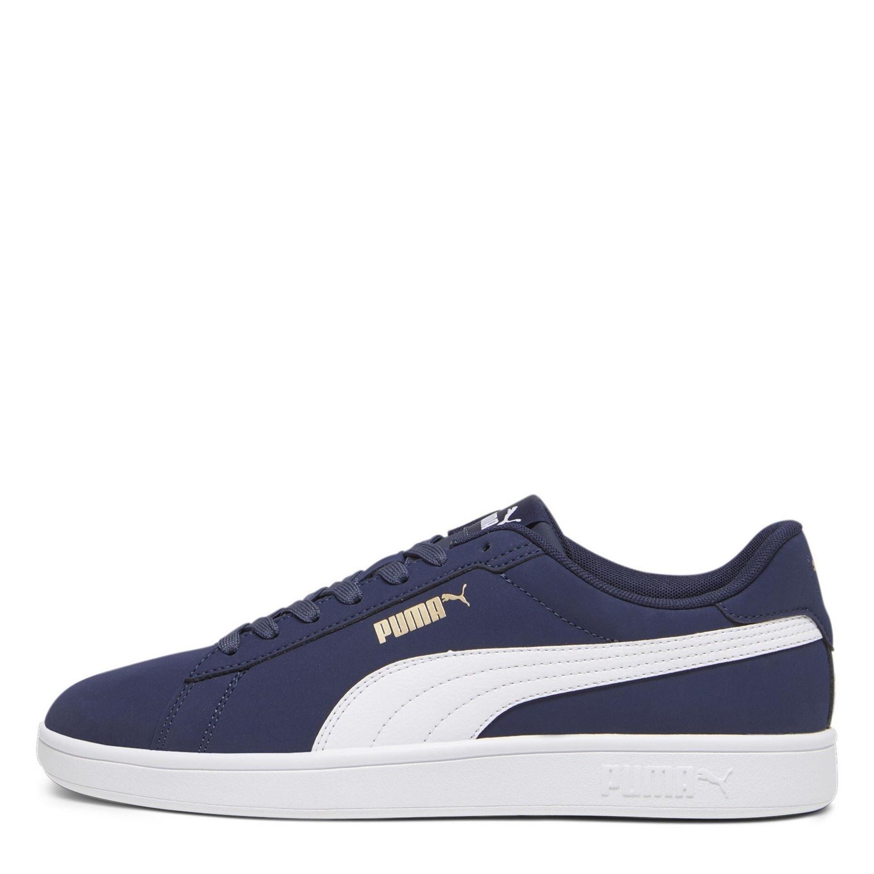 Puma Smash 3.0 Buck Low Top Lace-Up Sneakers