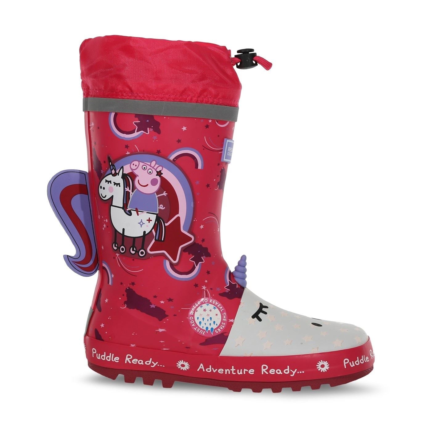 Regatta Peppawelly Cartoon Print Wellington Boots