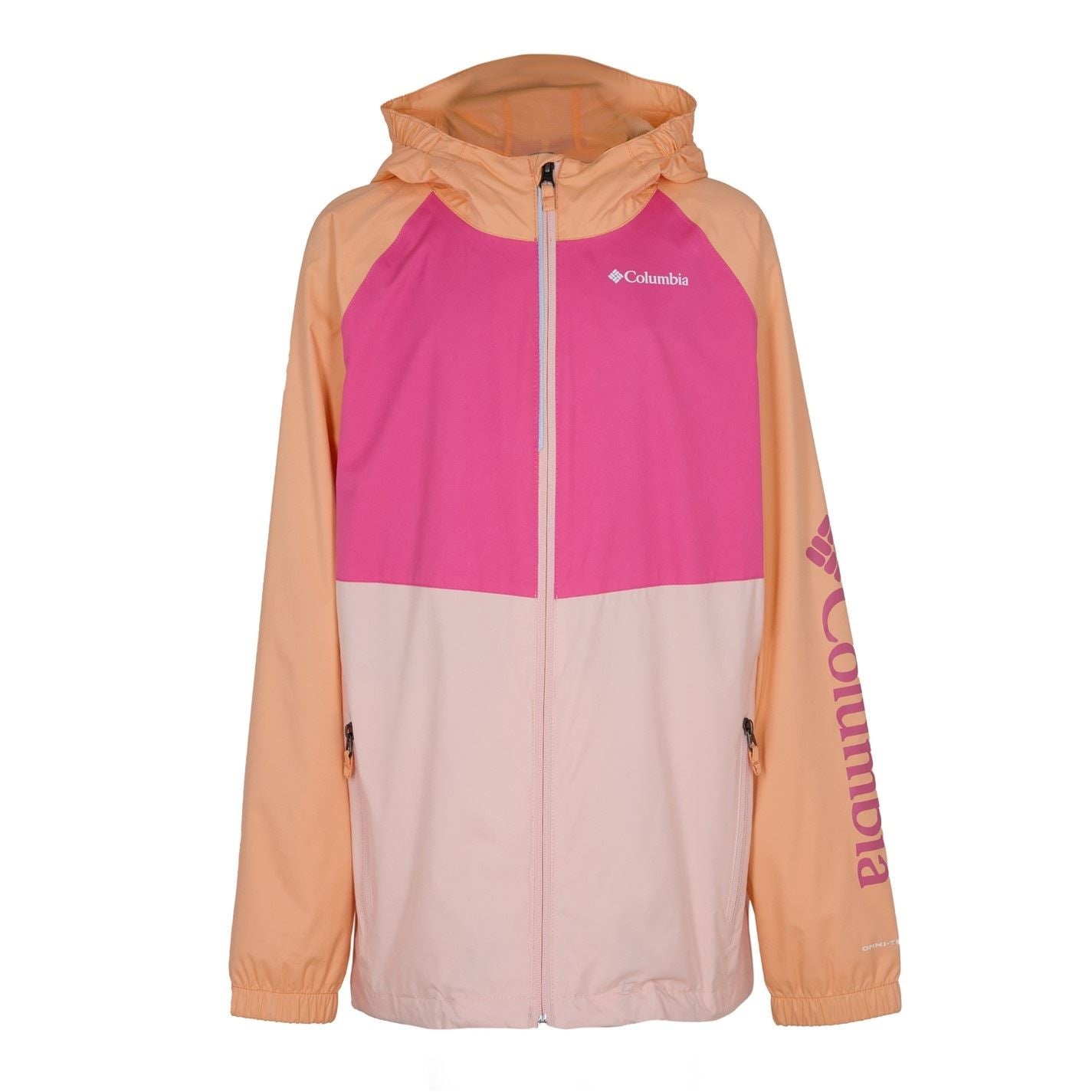 Columbia Hooded Relaxed Fit Windbreaker Jacket