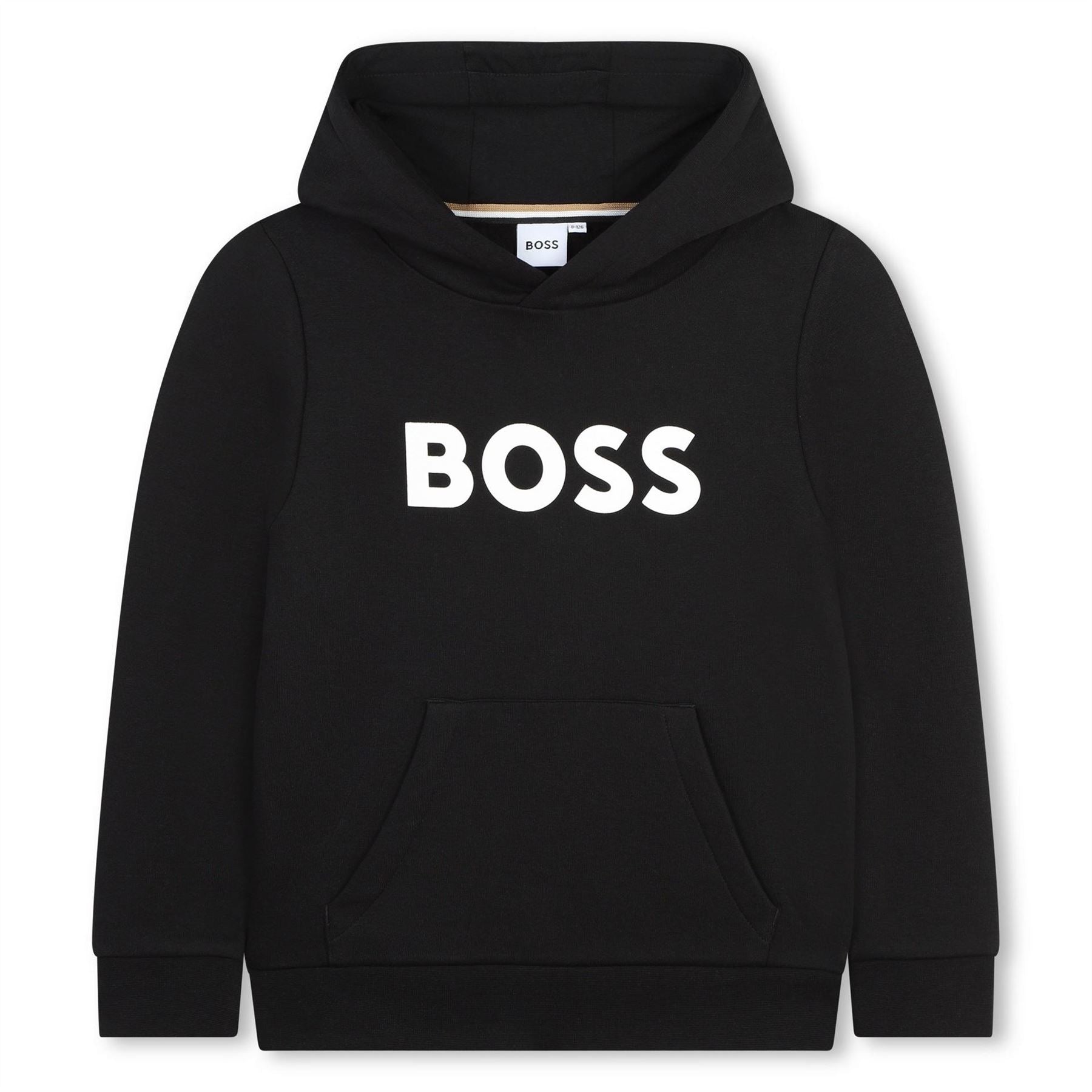 Boss Logo Over The Head Hoodie, Bold Logo