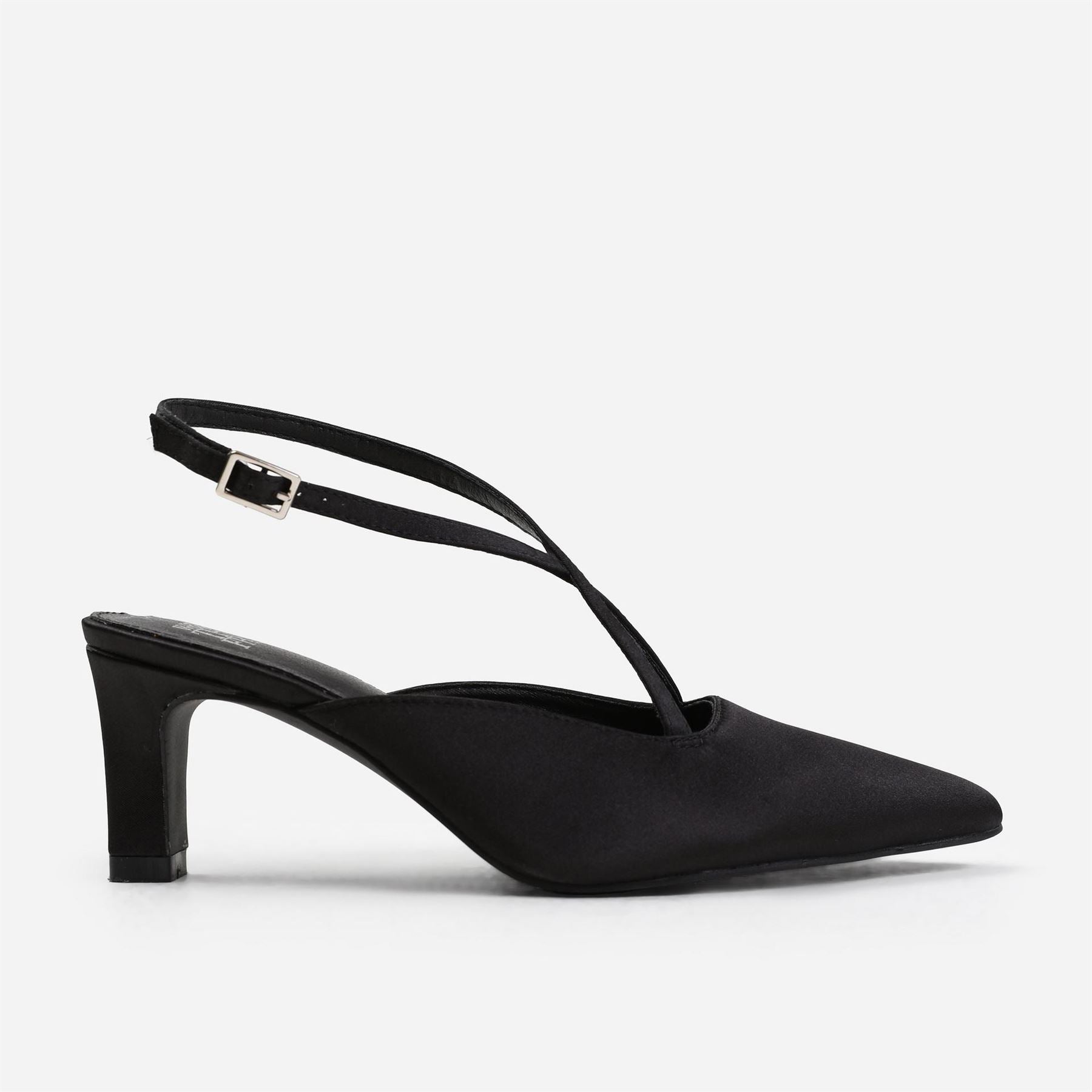 Wheres That From Raizel P High Heel Metallic Slingbacks