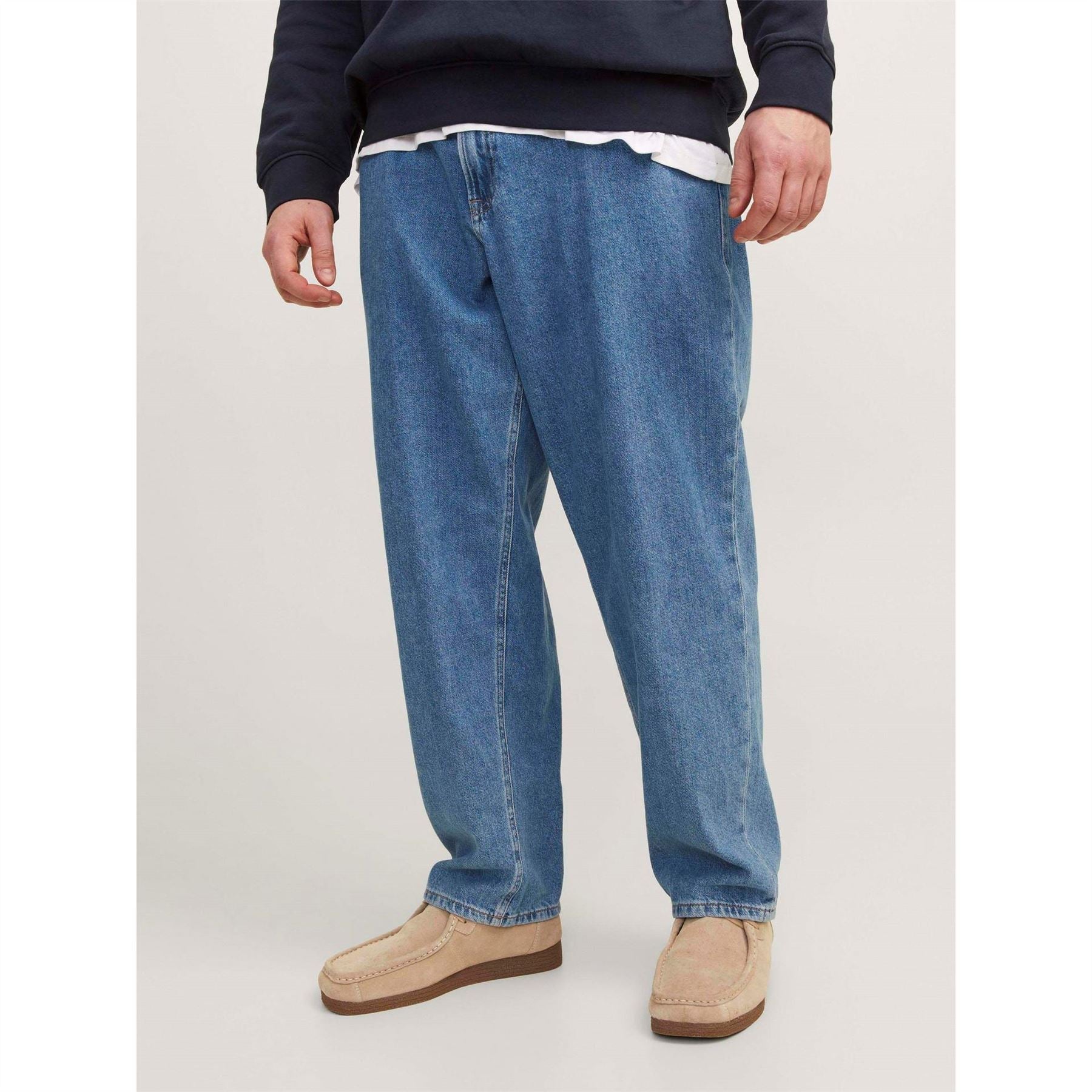 Jack and Jones Chris Plus Size Wide Leg Jeans