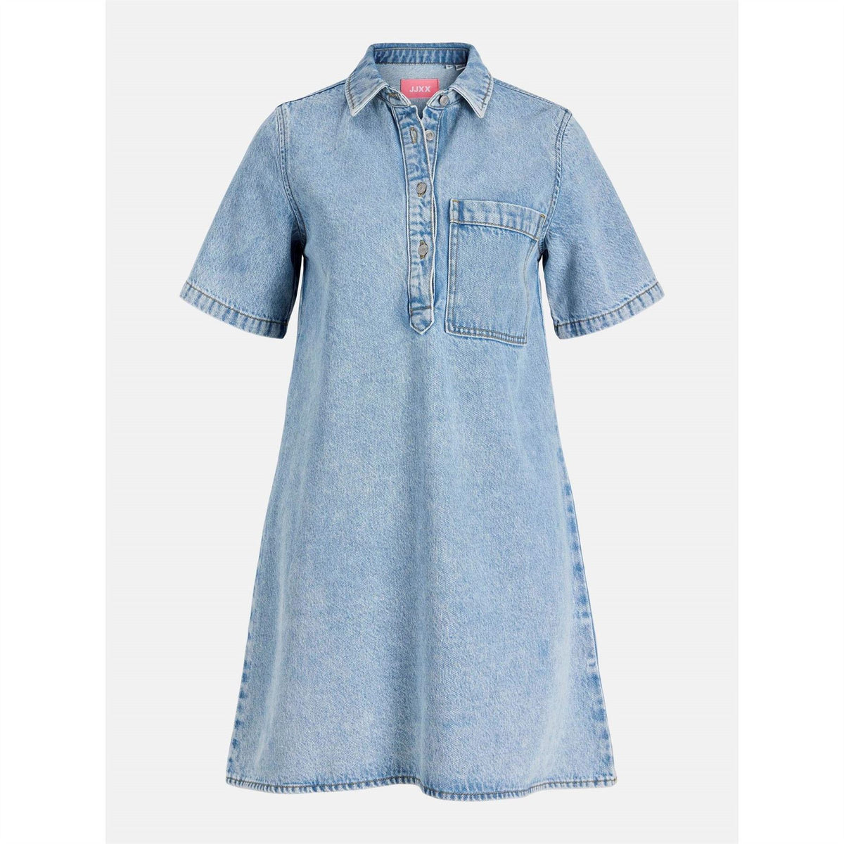 JJXX Sht Short Sleeve Mini Shirt Dress