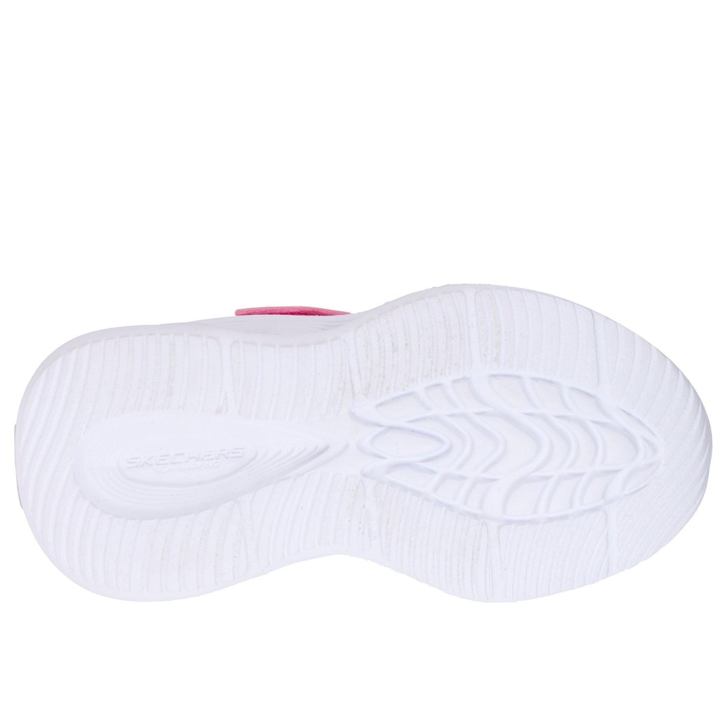 Skechers Lighted Gore  And  Strap Sneaker W Ombr Light Up Trainers Girls