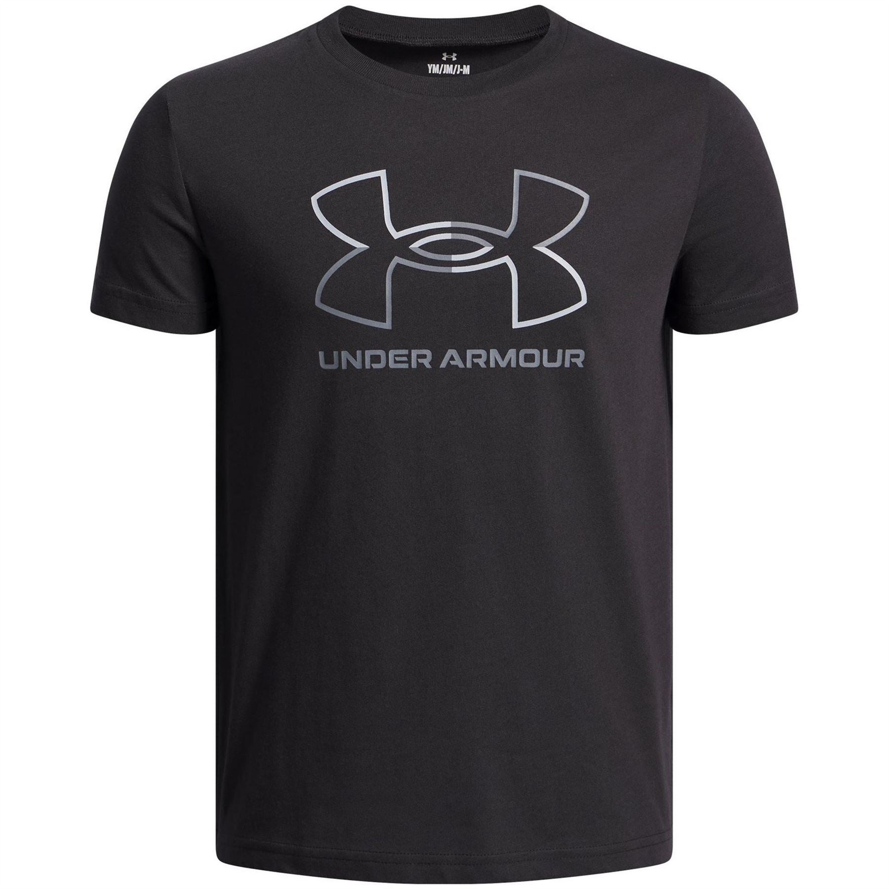 Under Armour Foundation Bold Logo Regular Fit Crew Neck Short Sleeve T-Shirt