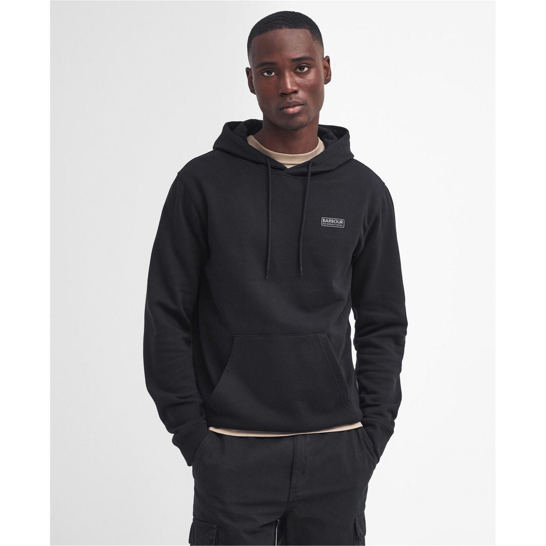 Barbour International Essential Over The Head Hoodie