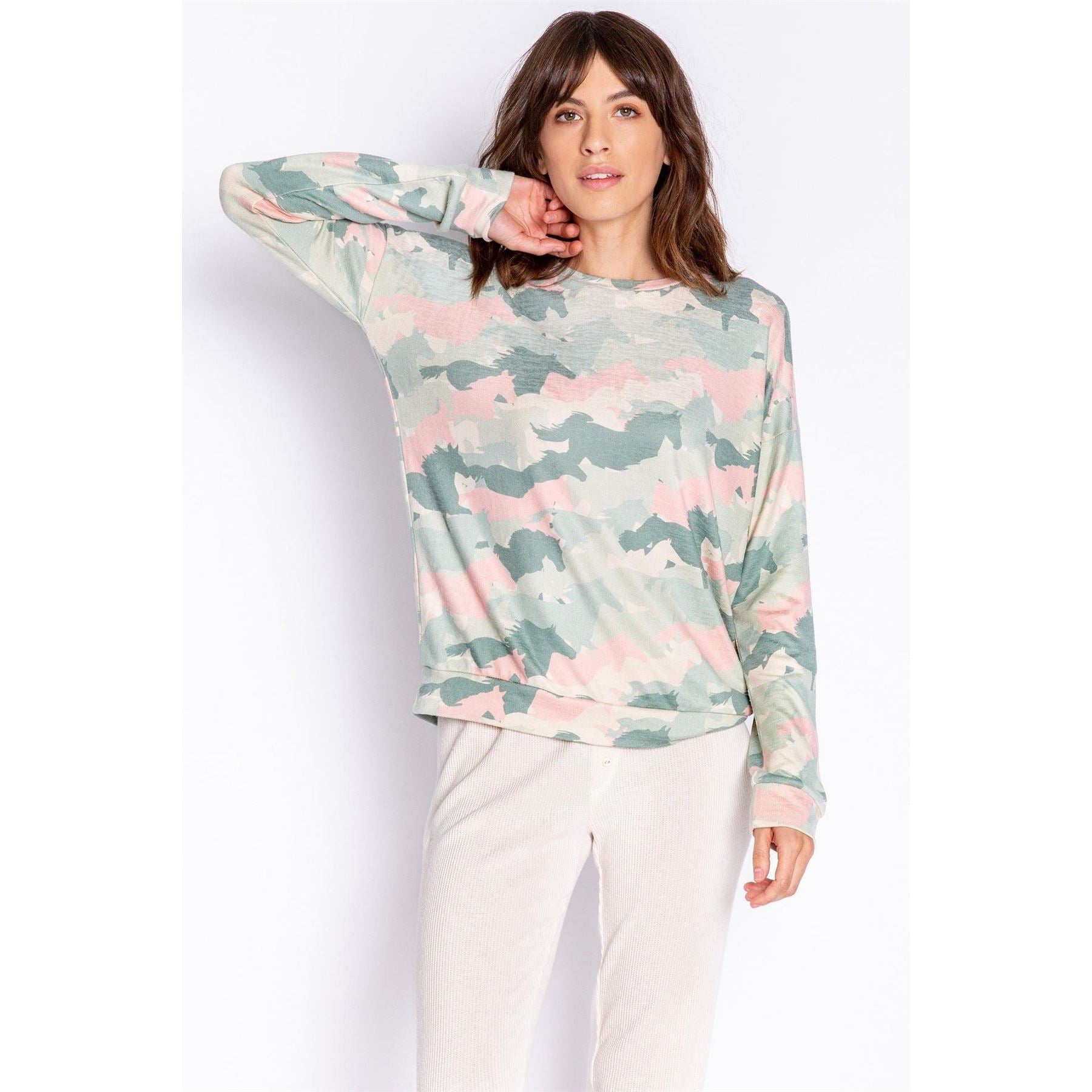 PJ Salvage Pyjama Long Sleeve Top