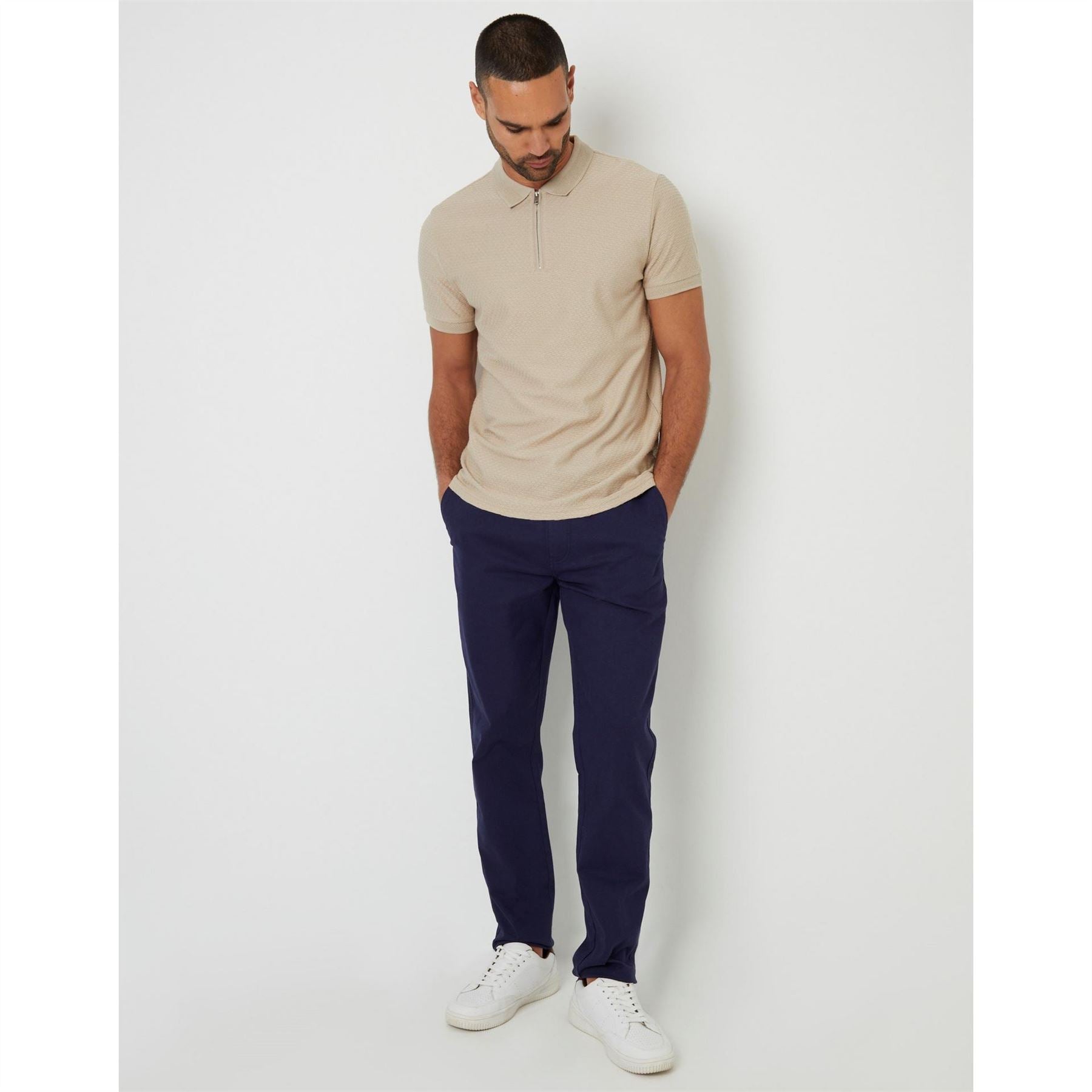 Threadbare Westbank Regular Fit Short Sleeve Shirt