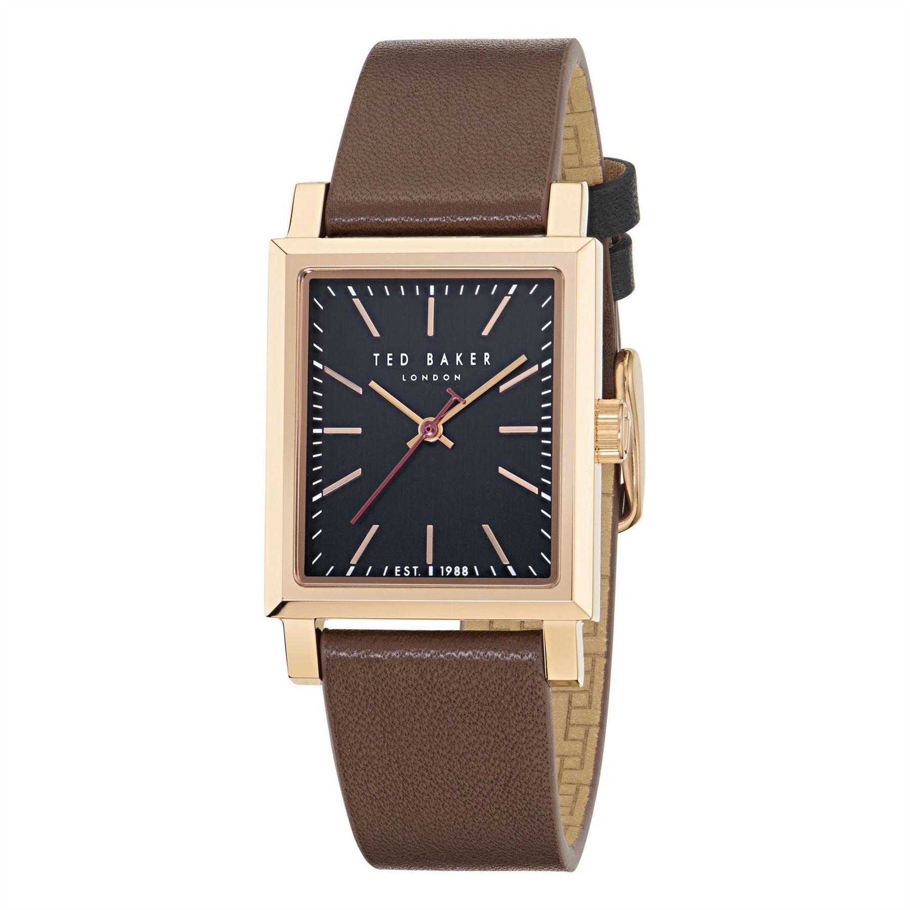 Ted Baker Jaareth Sn62 Leather Single Wrap Strap Dress Analogue Watch