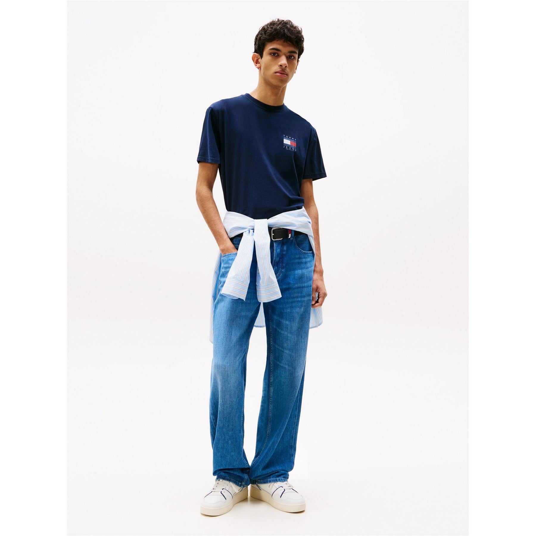 Tommy Jeans Flag Logo T-Shirt