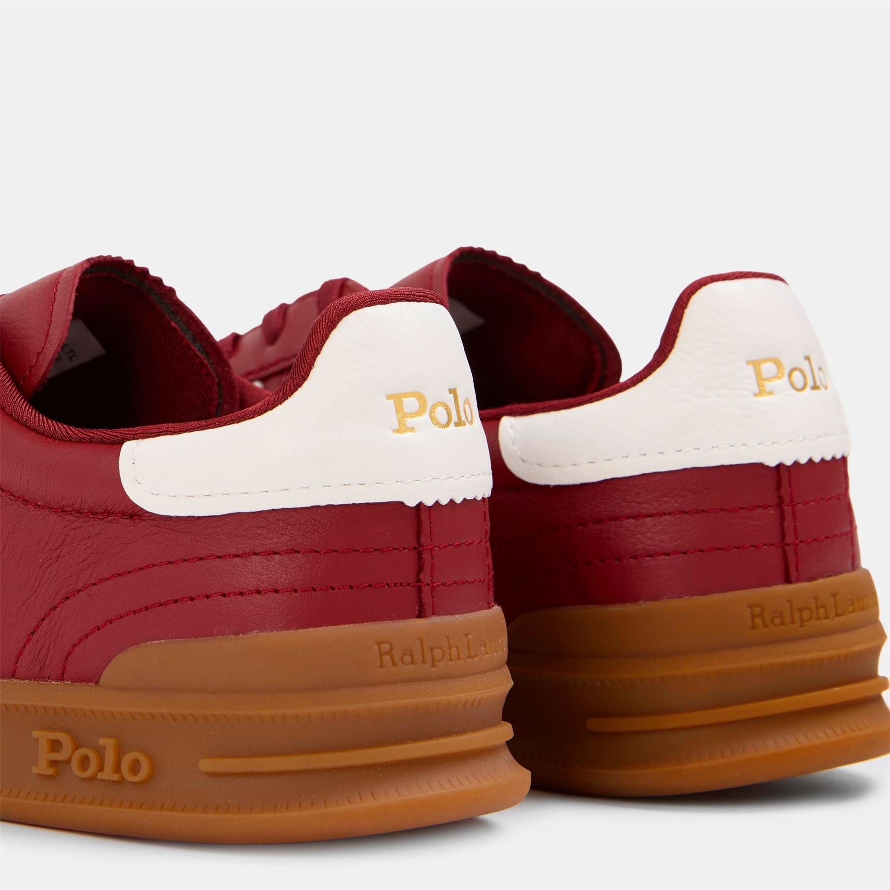 Polo Ralph Lauren Leather Court Trainers