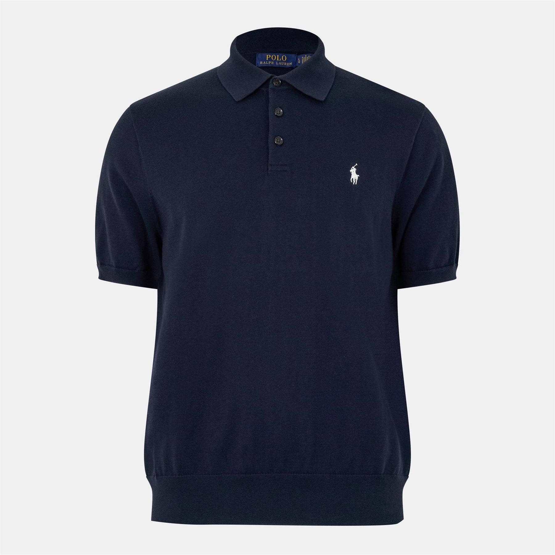 Polo Ralph Lauren Knitted Short Sleeve Polo Shirt