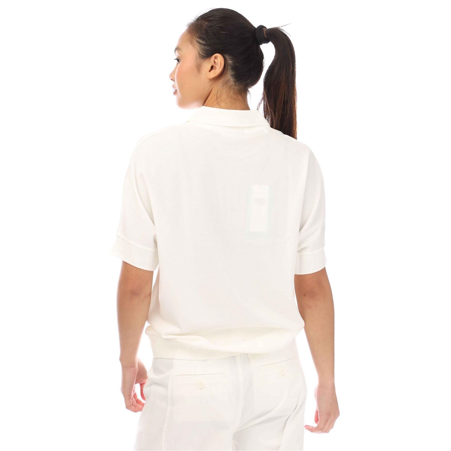 Lacoste Neck Fluid Piqué Polo Shirt