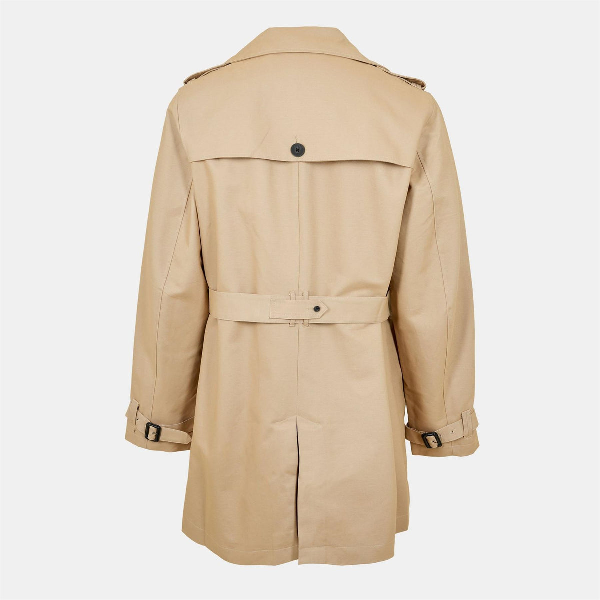 Jack Wills  Cotton Water Resistant Mid Length Long Sleeve Trench Coat