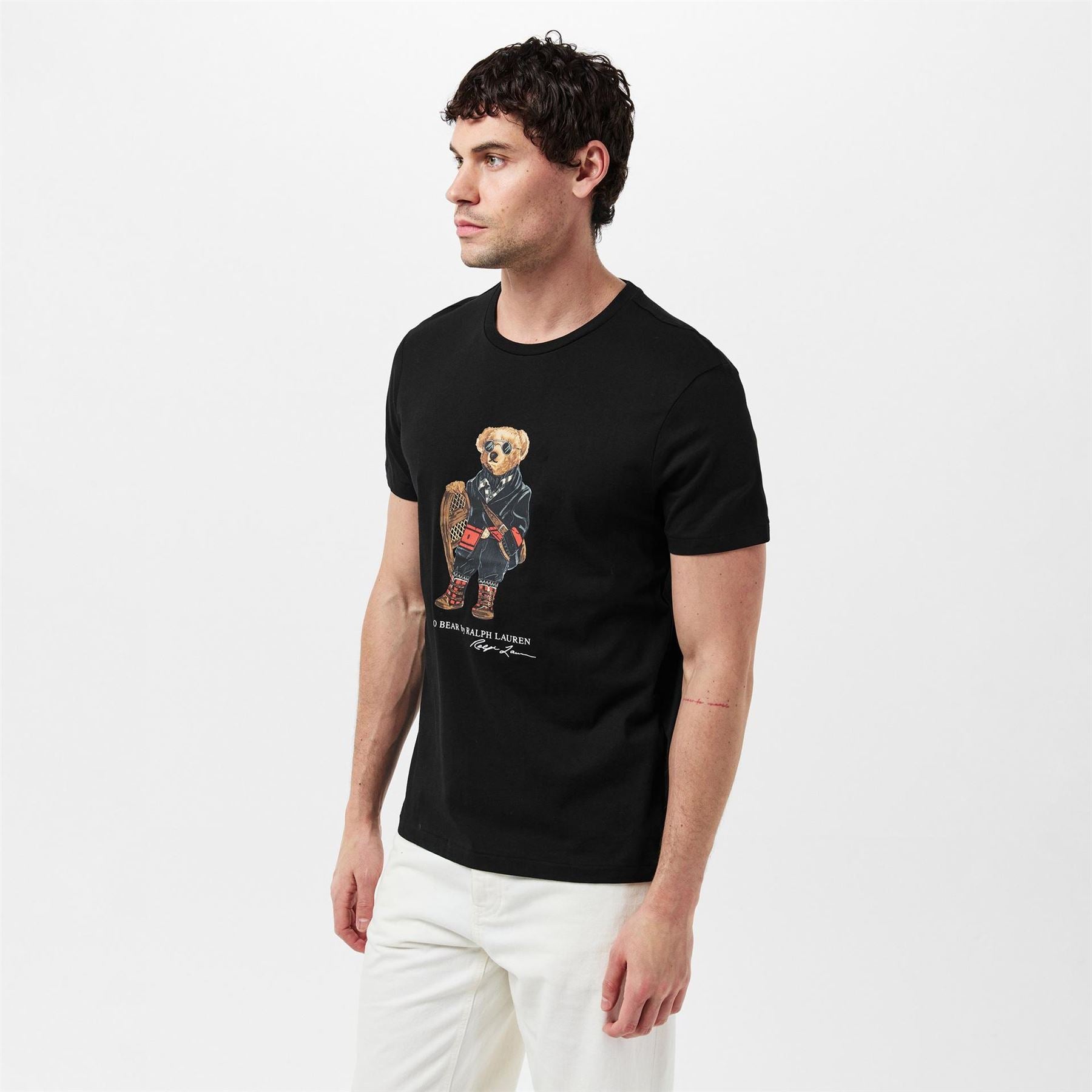 Polo Ralph Lauren Ski Bear Graphic Crew Neck Short Sleeve T-Shirt