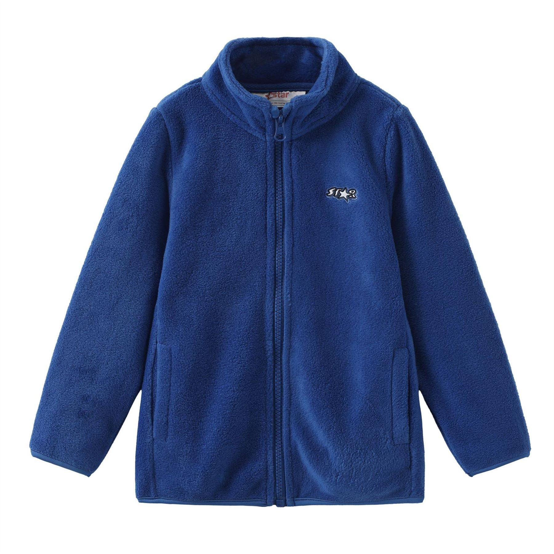 Star FulL-Zip Fleece Top Junior