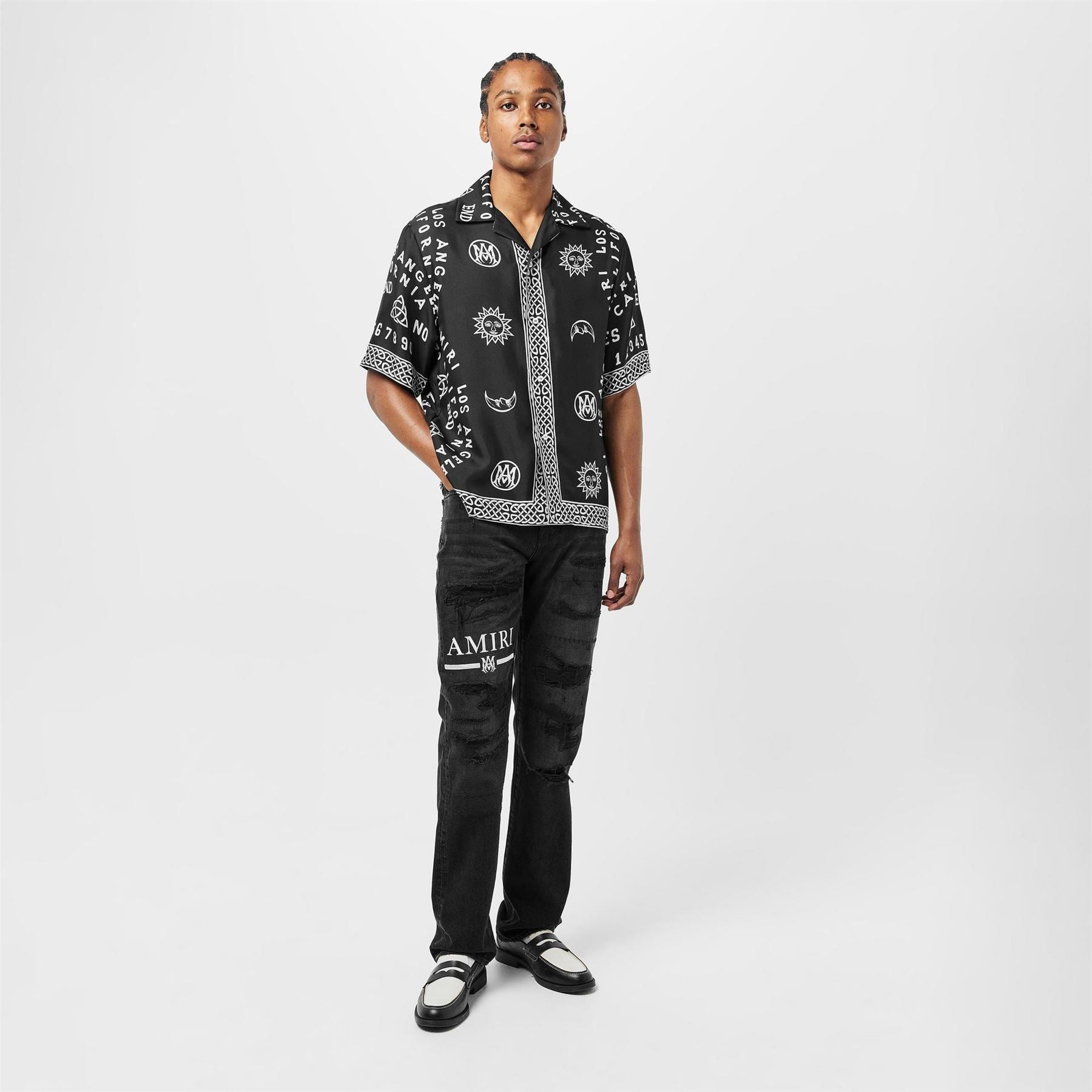 Amiri Workman Straight Leg Jeans