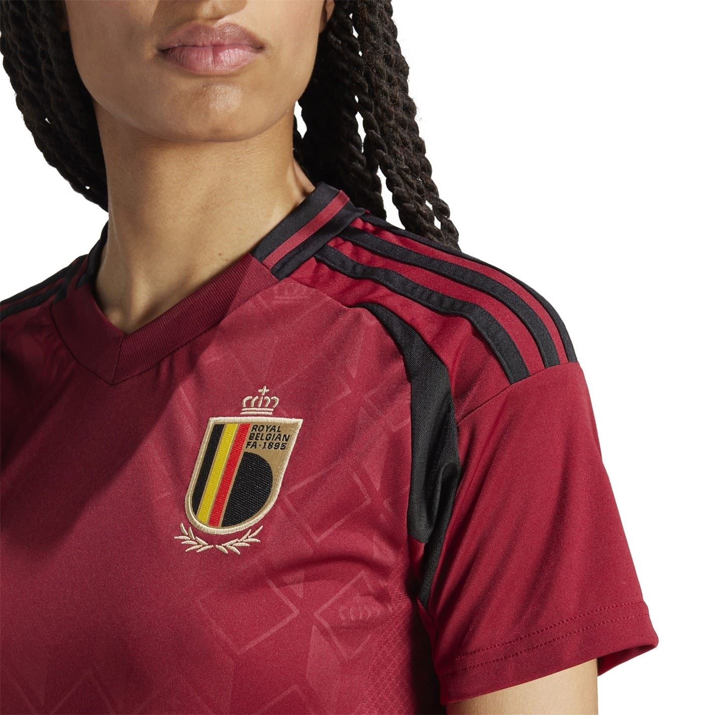 adidas Womens Belgium Home Shirt 2024