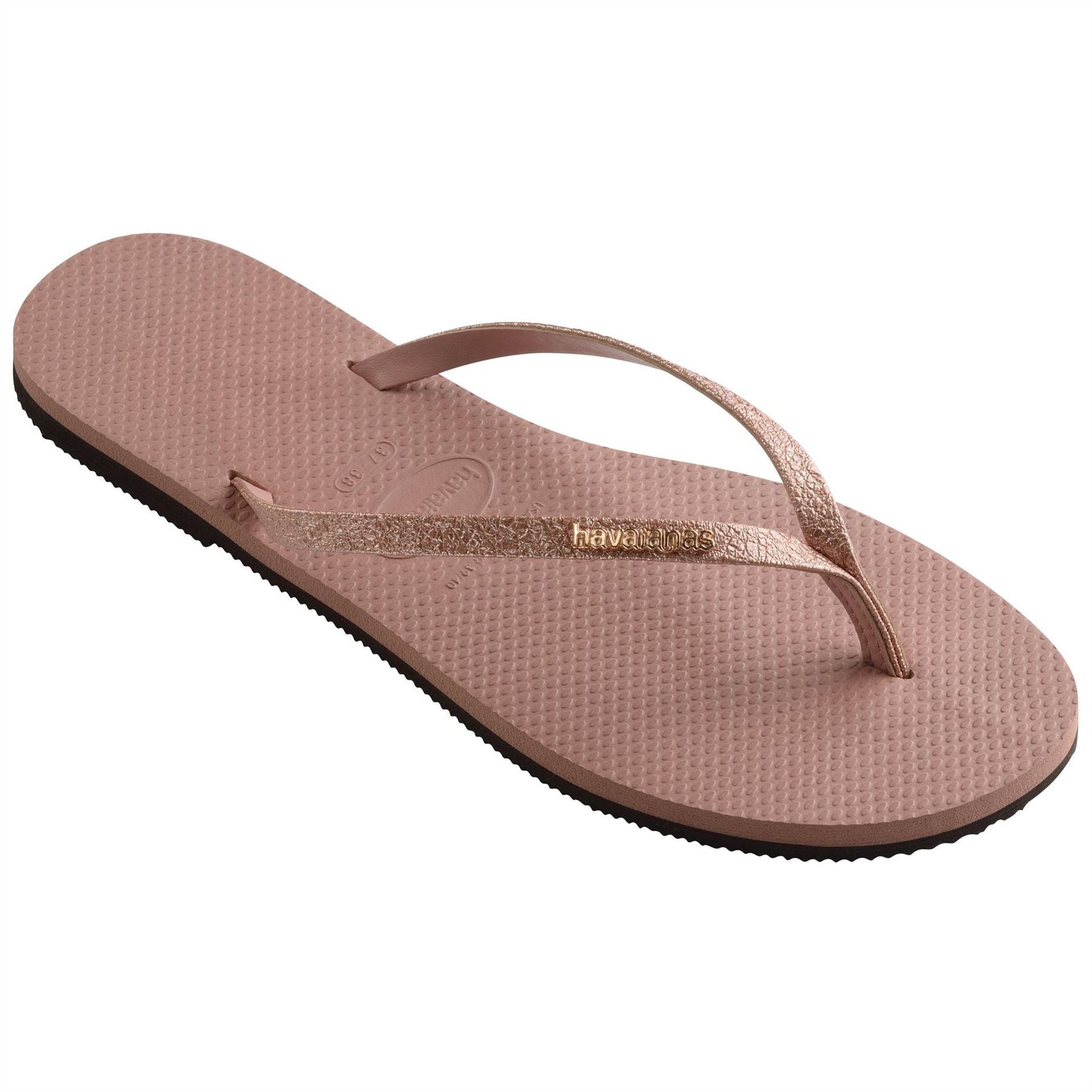 Havaianas Womens Hav. You Shine Ballet Rose 35 36 Flip Flops