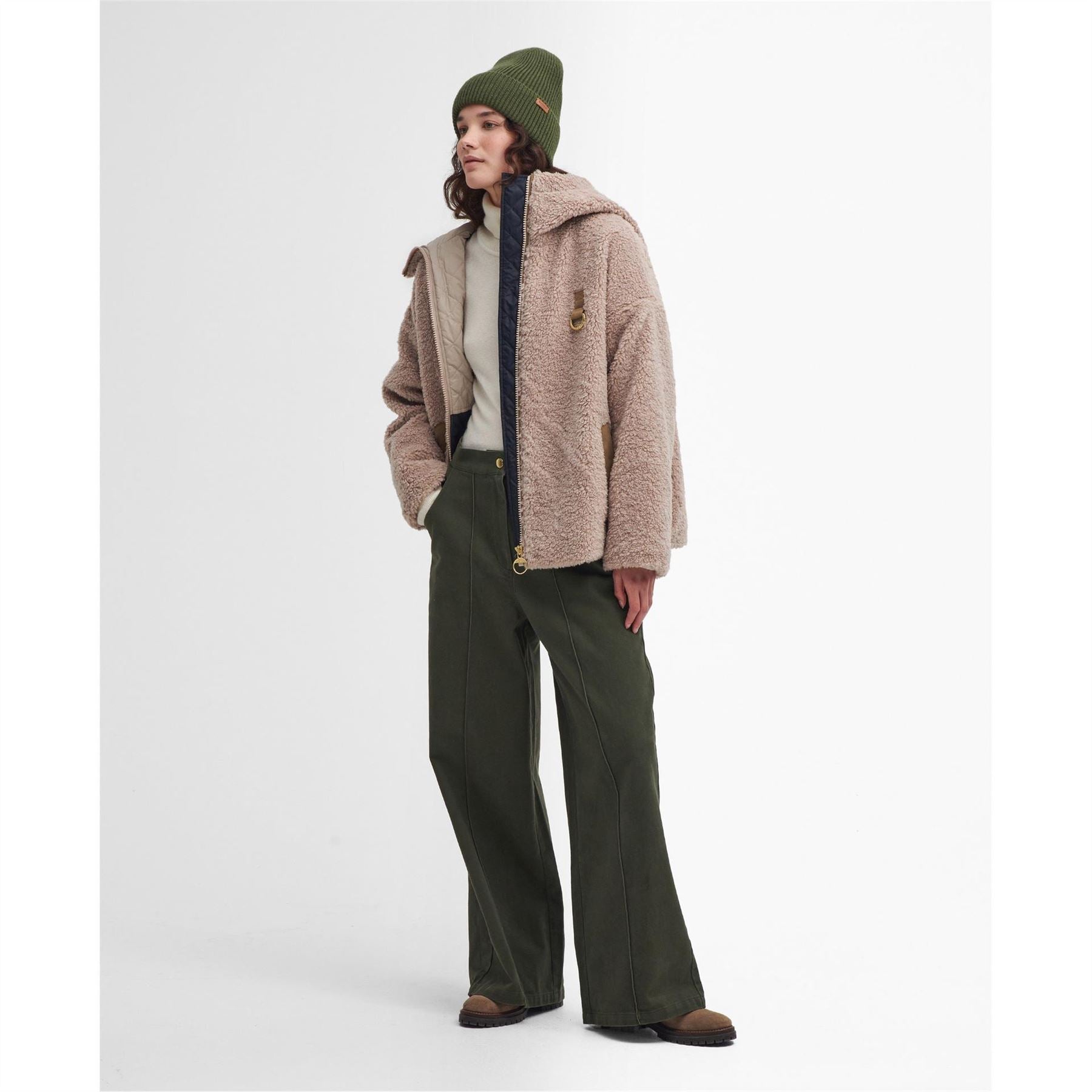 Barbour Fleece Teddy Coat