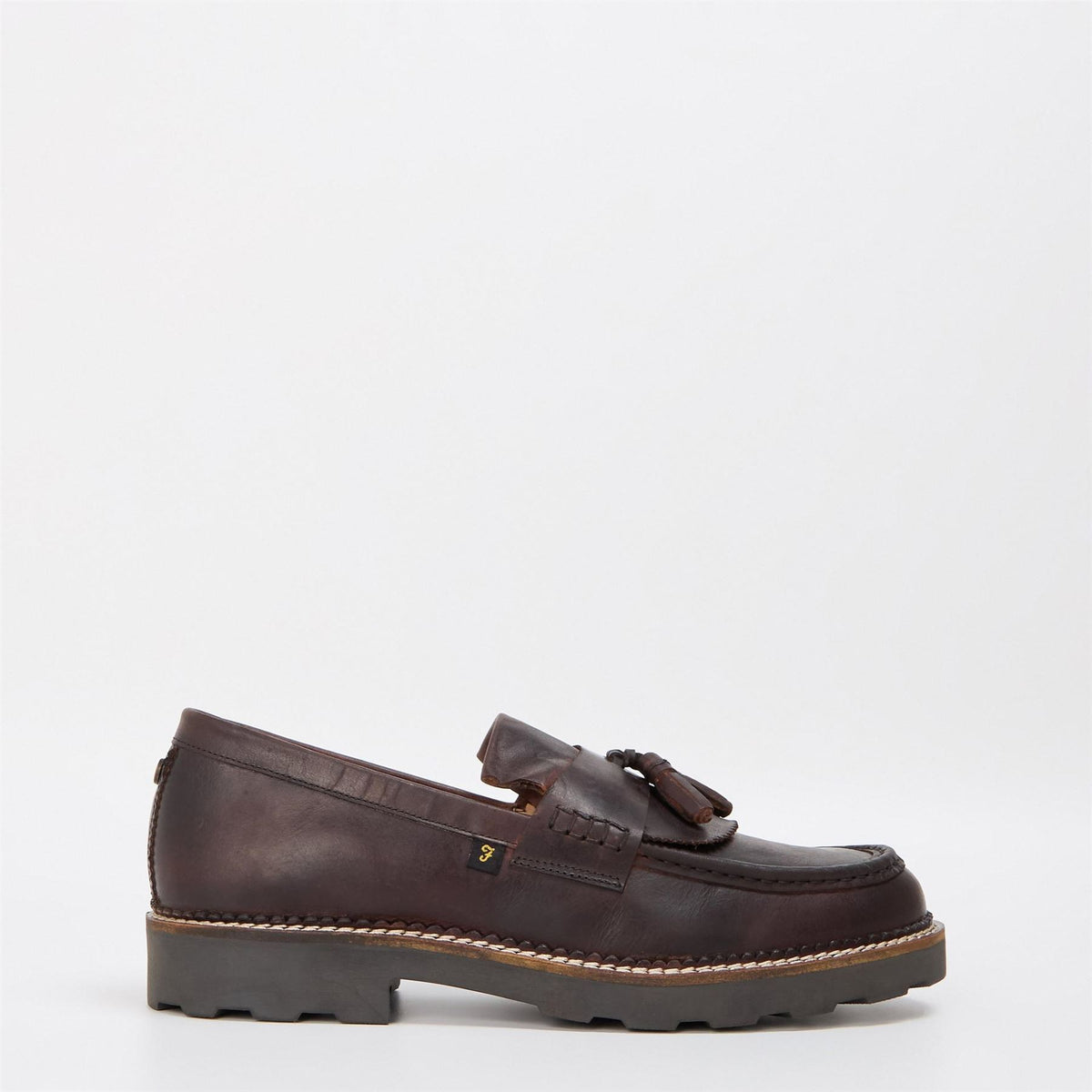Farah Morfield Moccasin Loafers with Lug Sole