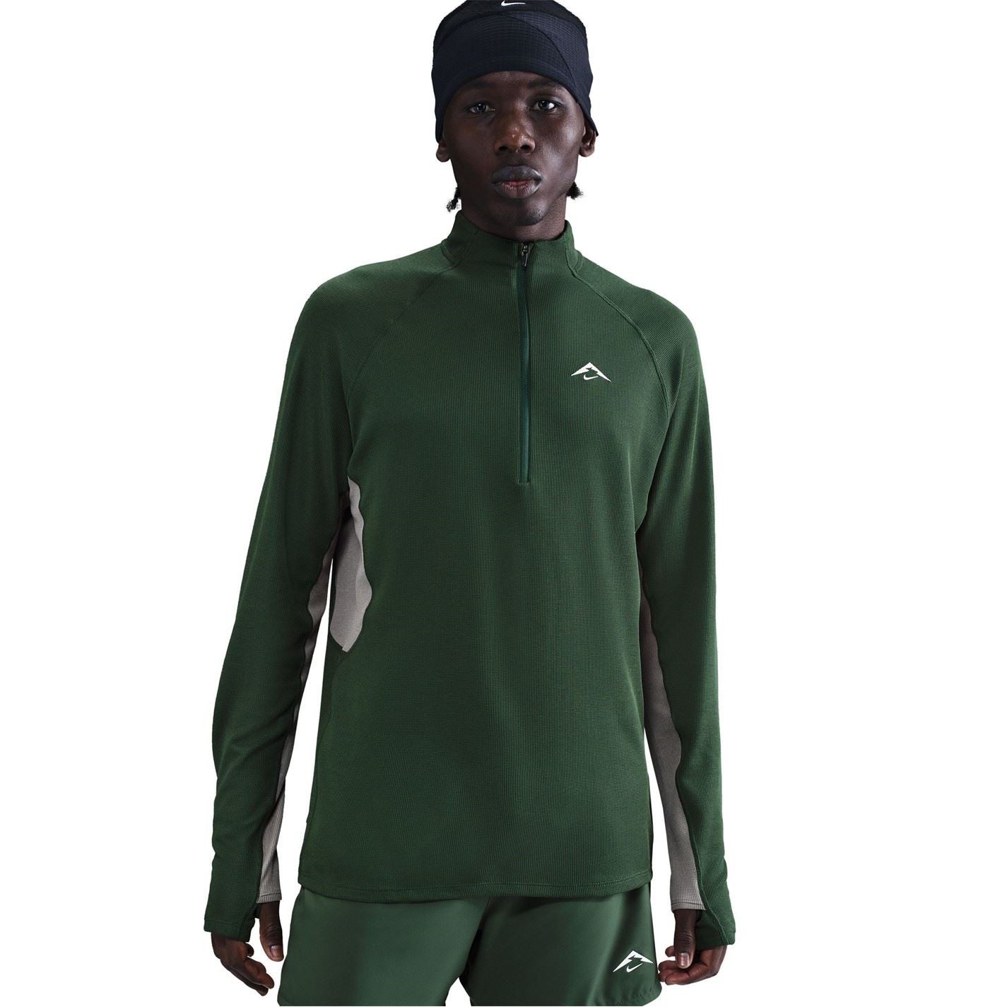 Nike Trail Half-Zip Long Sleeve Regular Fit T-Shirt