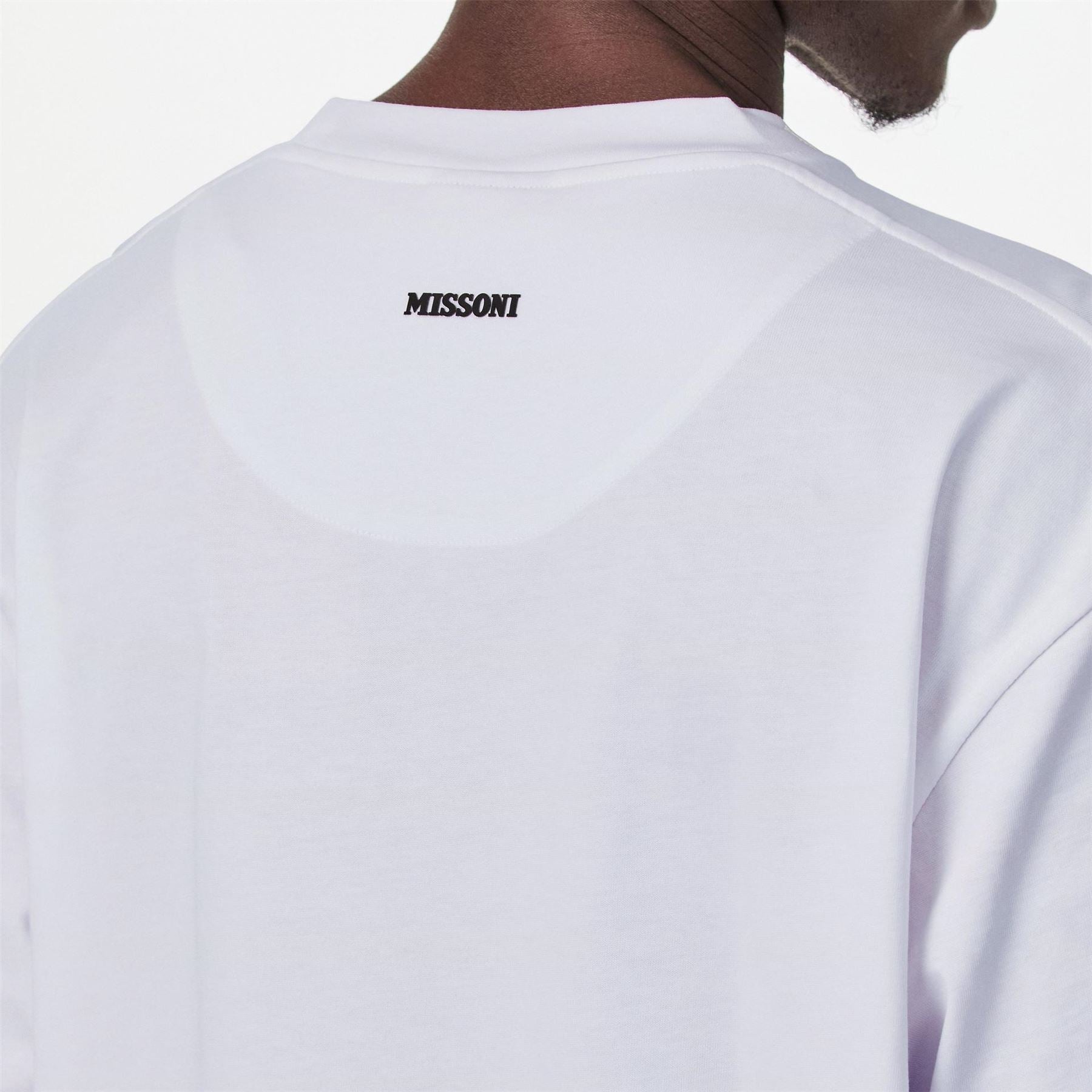 Missoni Regular Fit Contrast Trim T-Shirt