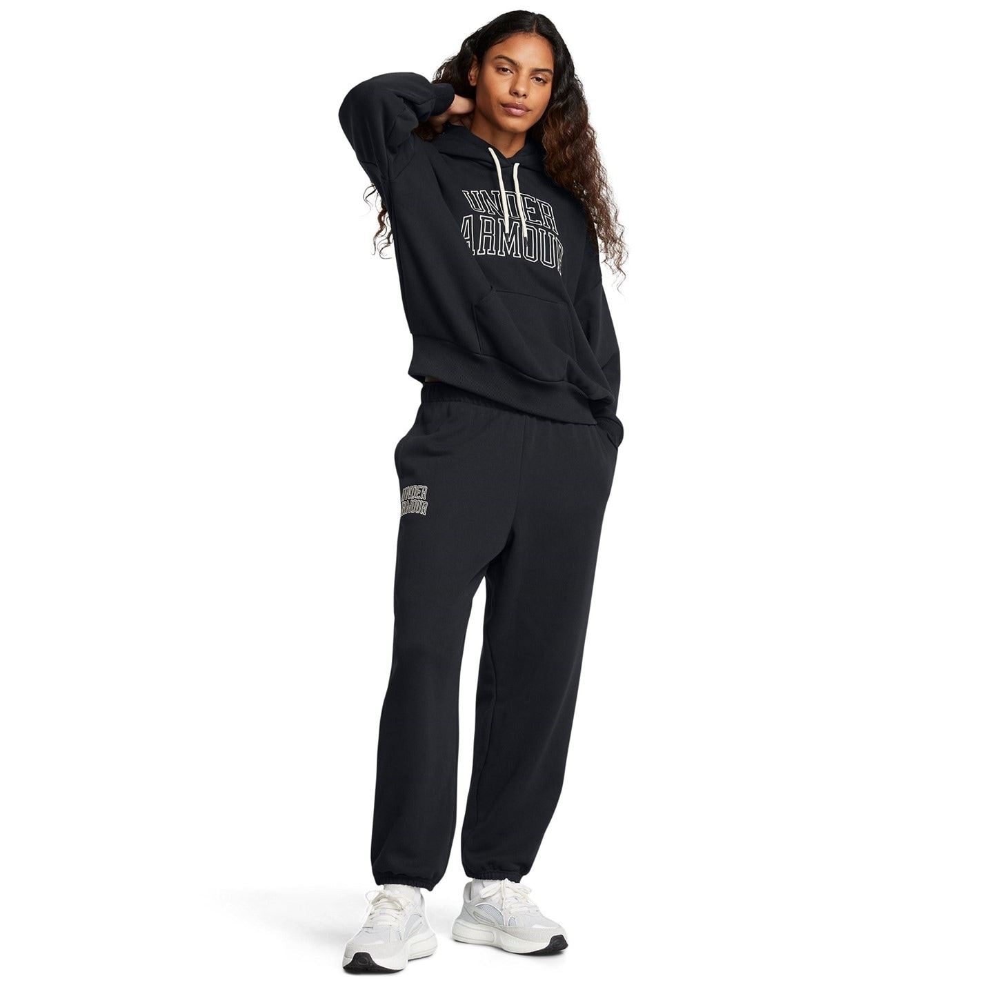 Under Armour Terry Solid Patterned Joggers