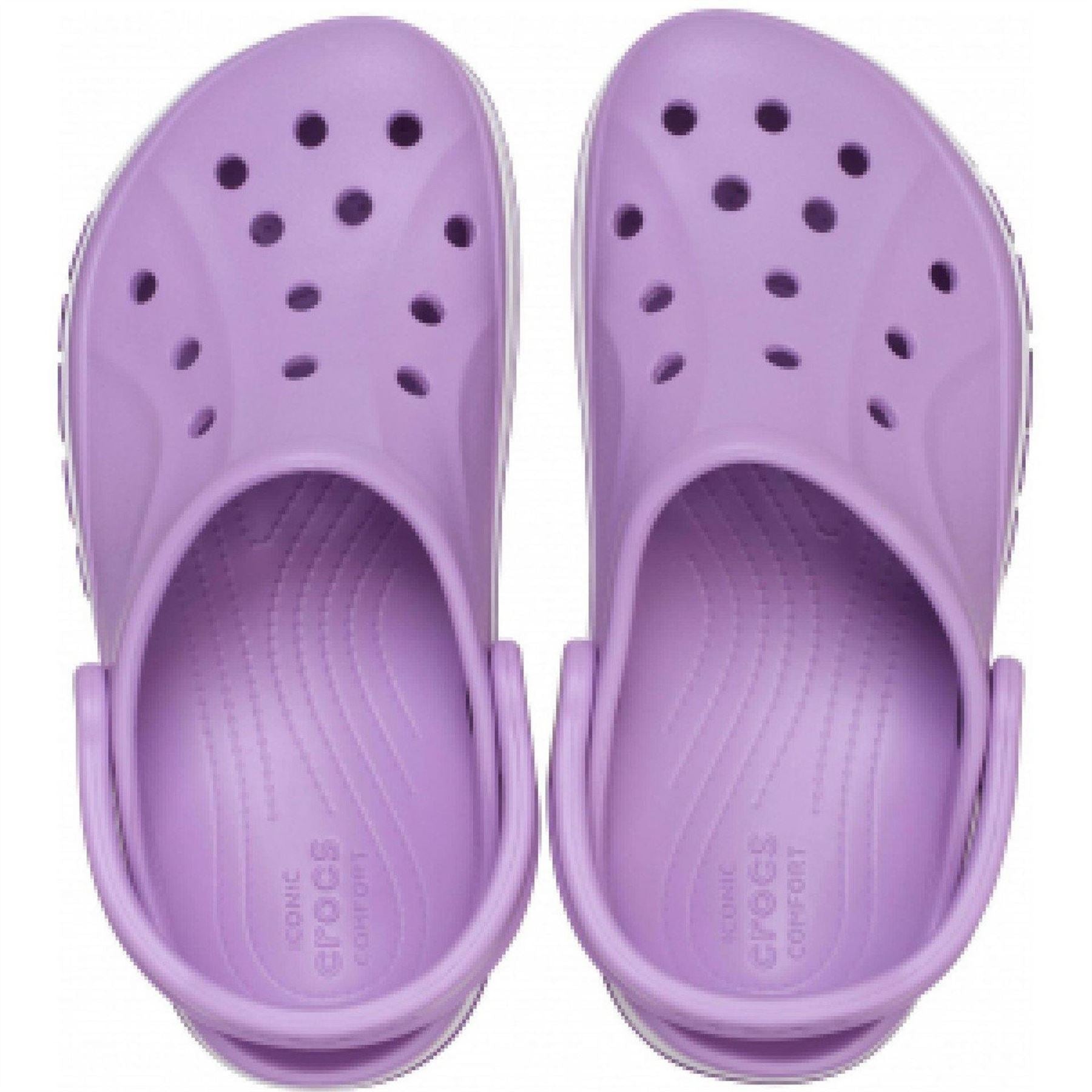 Crocs Bayaband Shuv Clogs with Lacoste Lettering