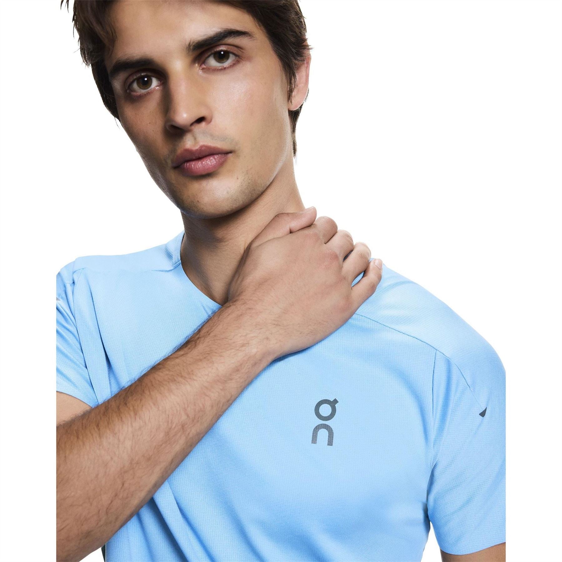 On Short Sleeve Performance Running Top