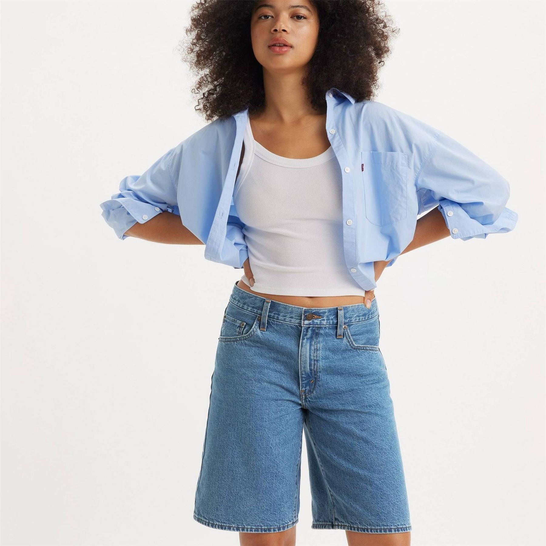 Levis Baggy Dad Jort Foolish Love