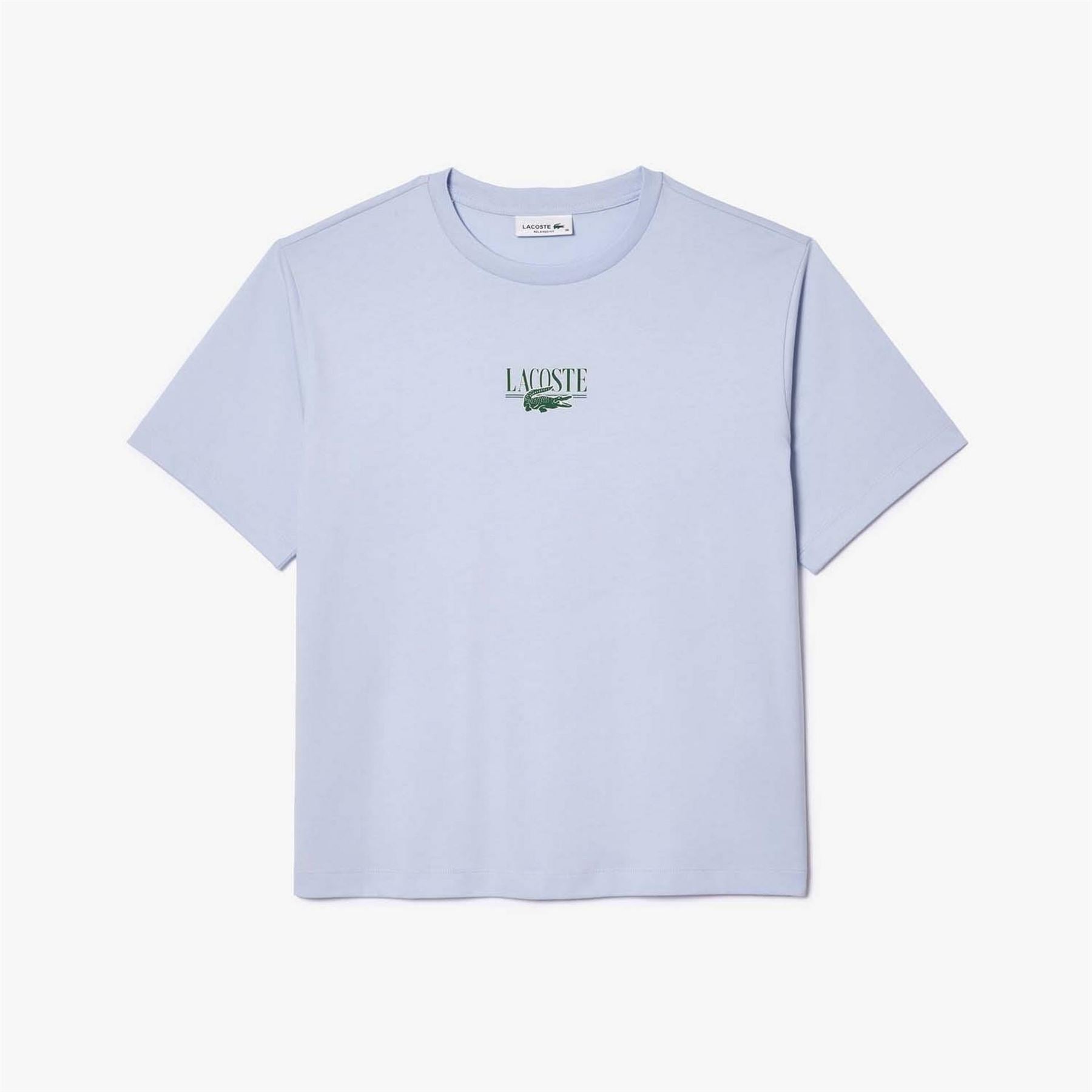 Lacoste Fit Printed Cotton T-Shirt